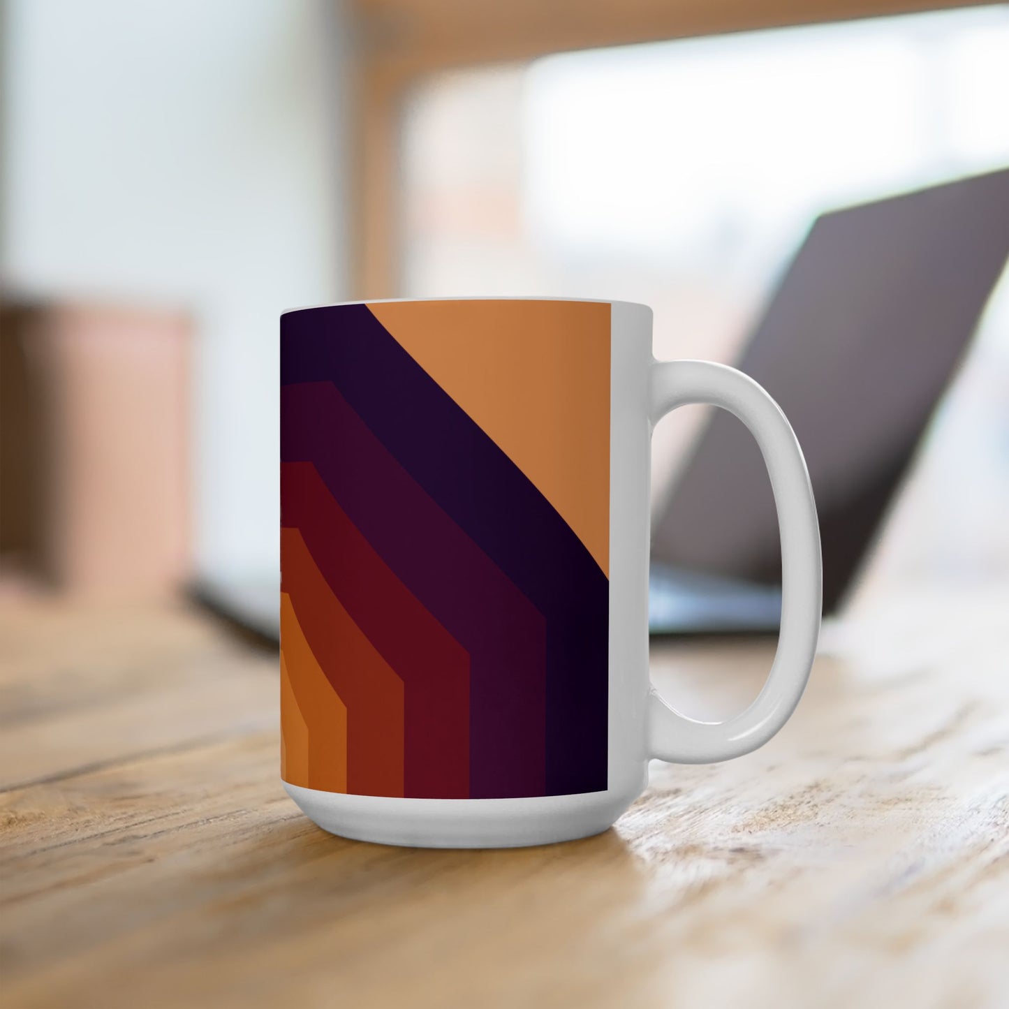 Geo Art Mug – Bold Color, Daily Joy