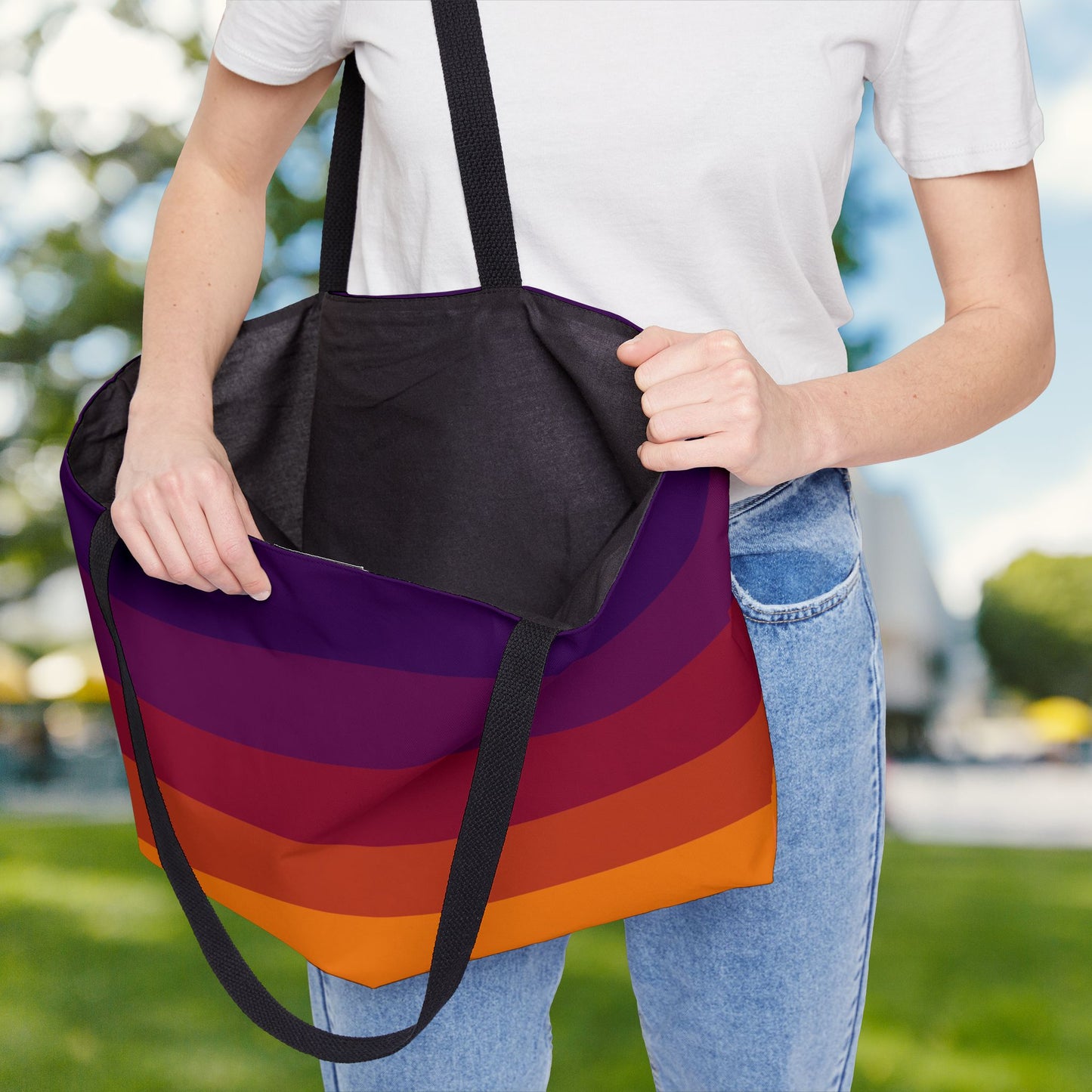 Geometric Art — XL Tote Bag | Carry-All