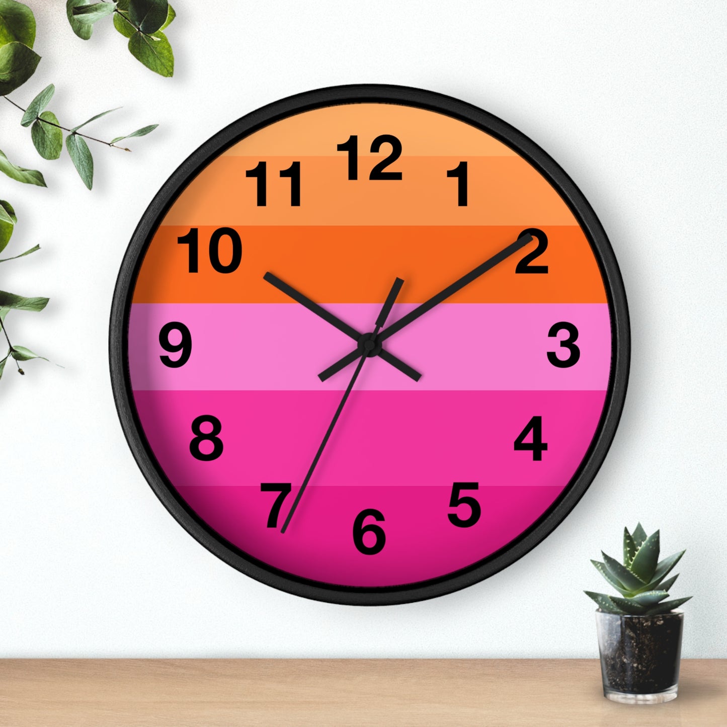 Geometric Art Wall Clock | Bold, Modern, and Right on Time