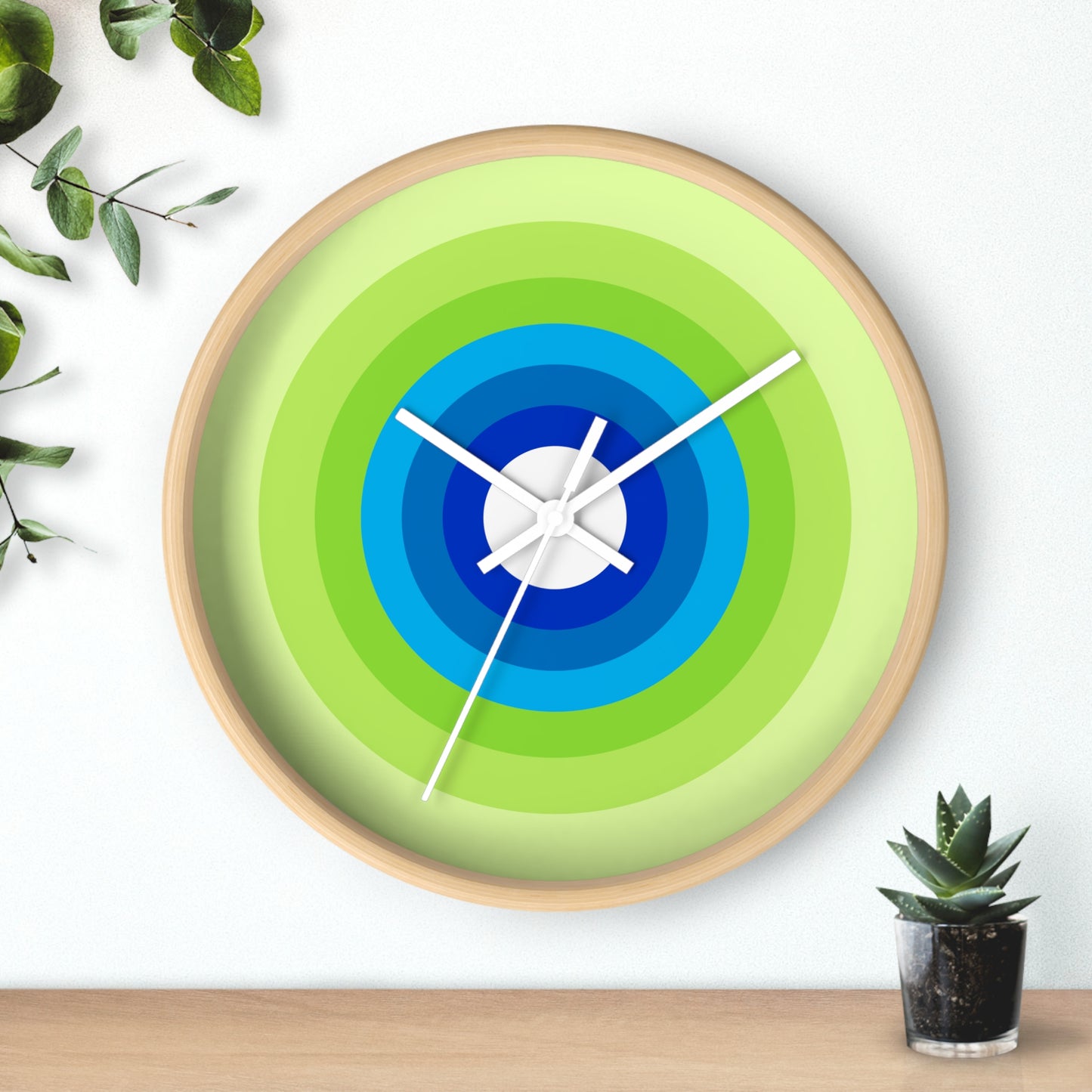 Geometric Art Wall Clock | Bold, Modern, and Right on Time