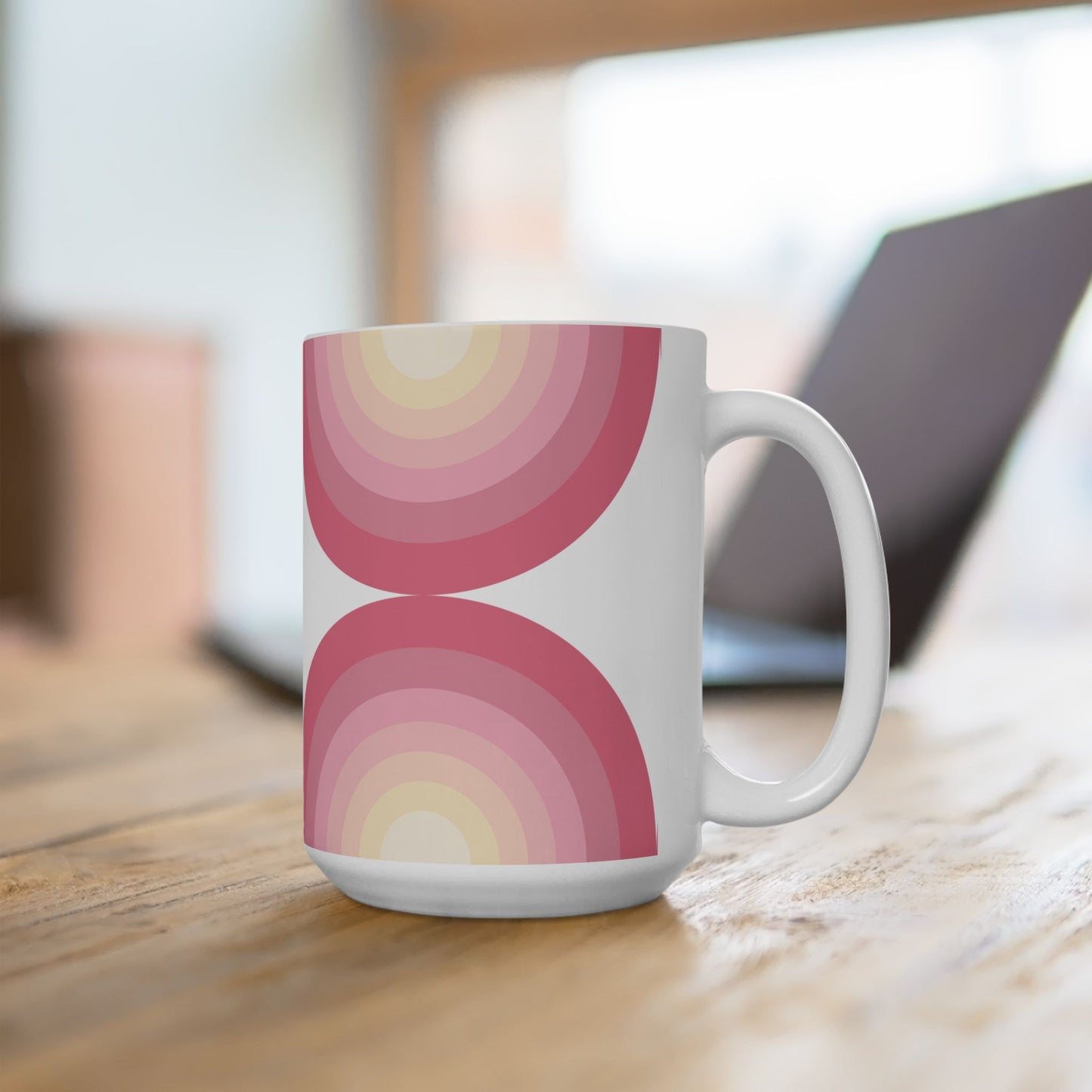 Geo Art Mug – Bold Color, Daily Joy
