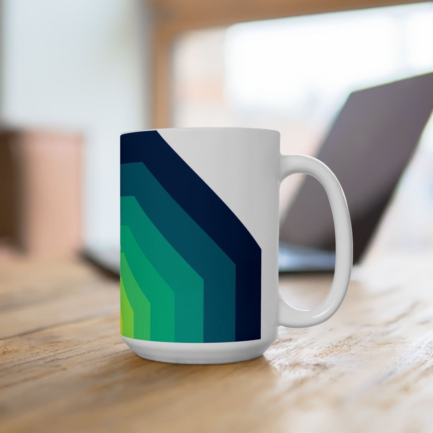 Geo Art Mug – Bold Color, Daily Joy