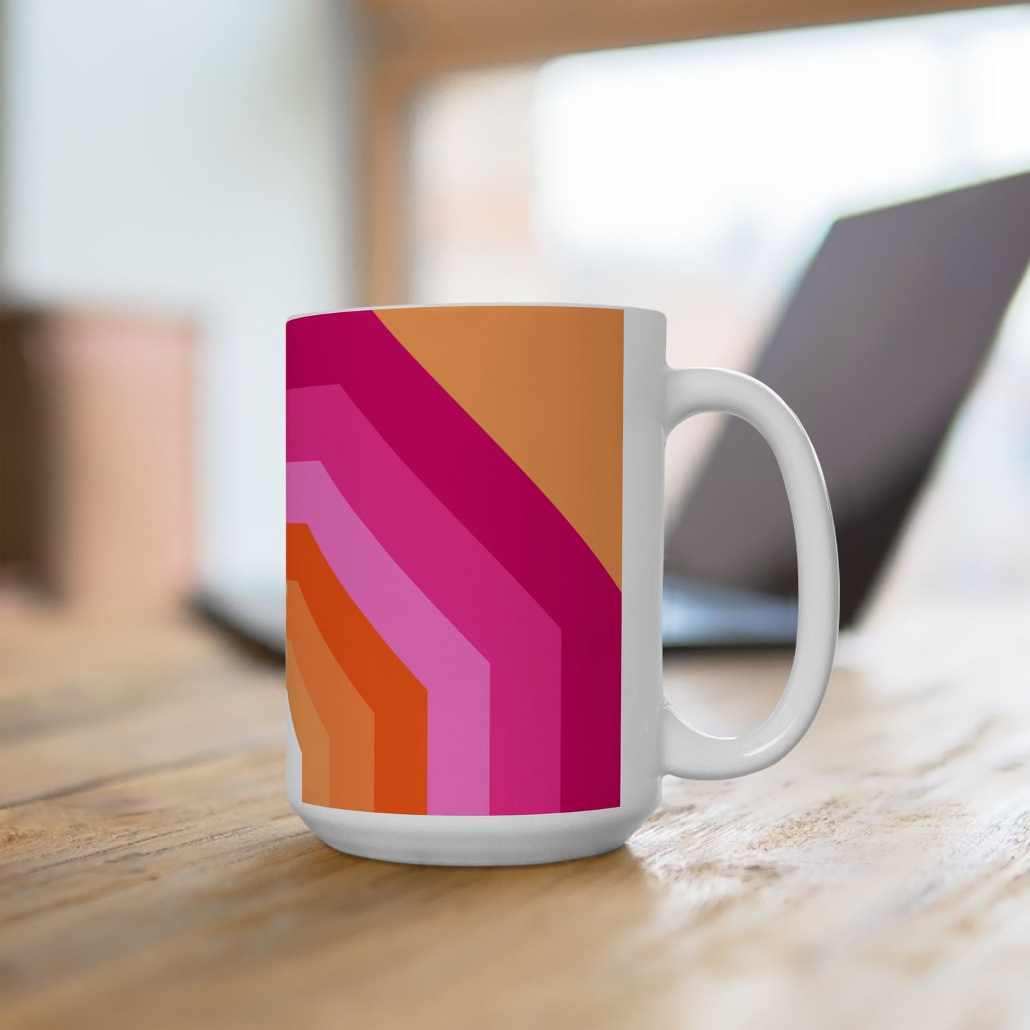 Geo Art Mug – Bold Color, Daily Joy