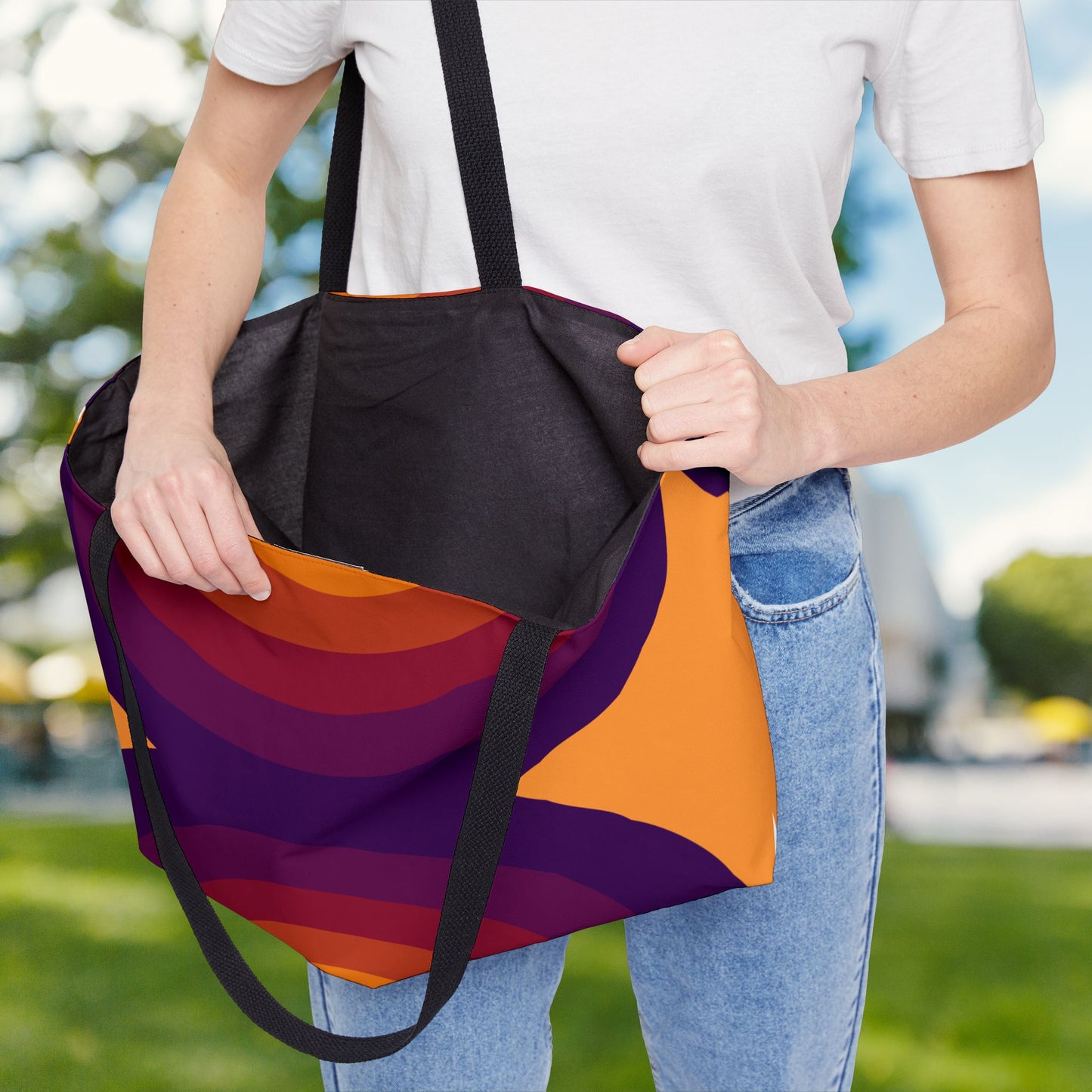 Geometric Art — XL Tote Bag | Carry-All