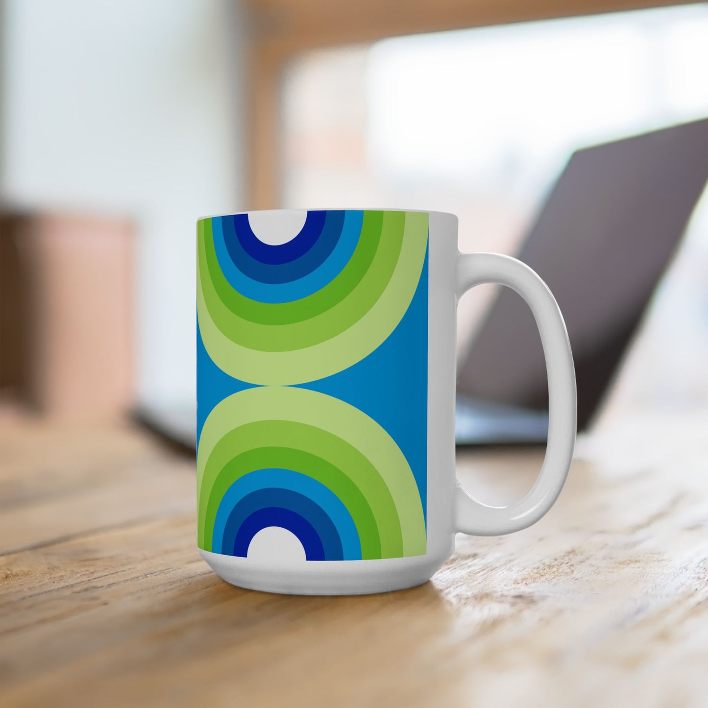 Geo Art Mug – Bold Color, Daily Joy