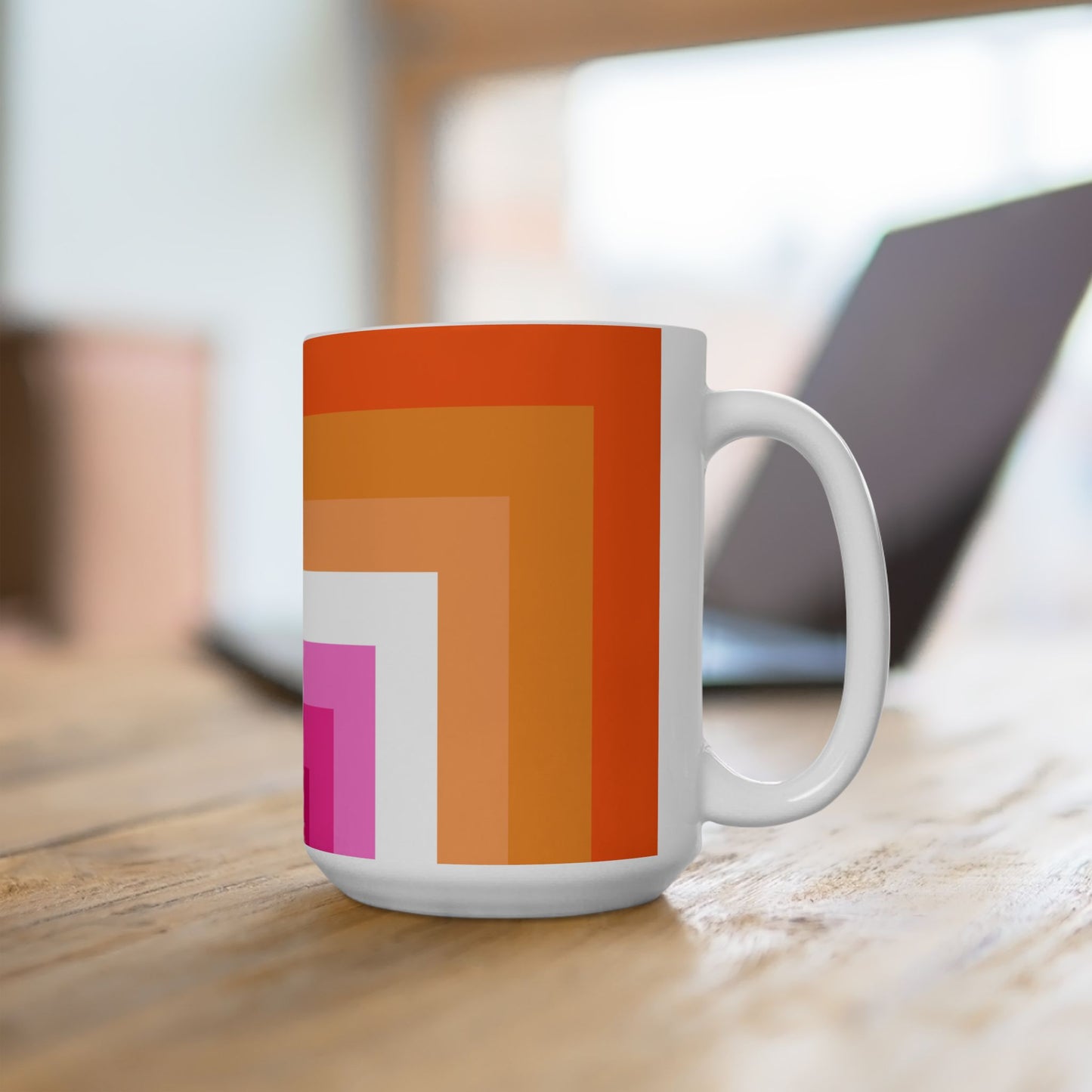 Geo Art Mug – Bold Color, Daily Joy