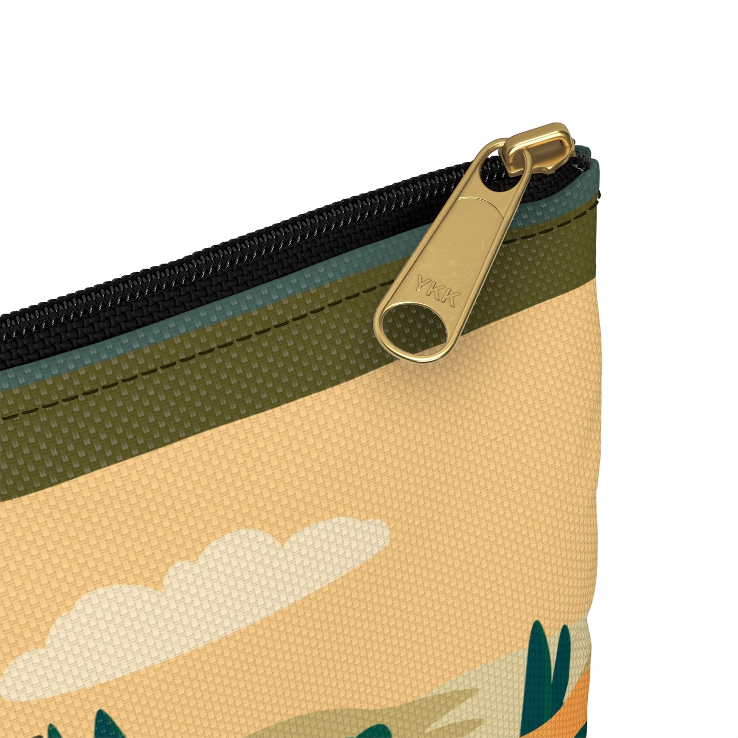 Charming Accessory Pouch for Travel Lovers | ‘Mentally I’m in Italy’ | Cute Makeup Bag, Organizer, Gift for Italy Enthusiasts, Boho Decor