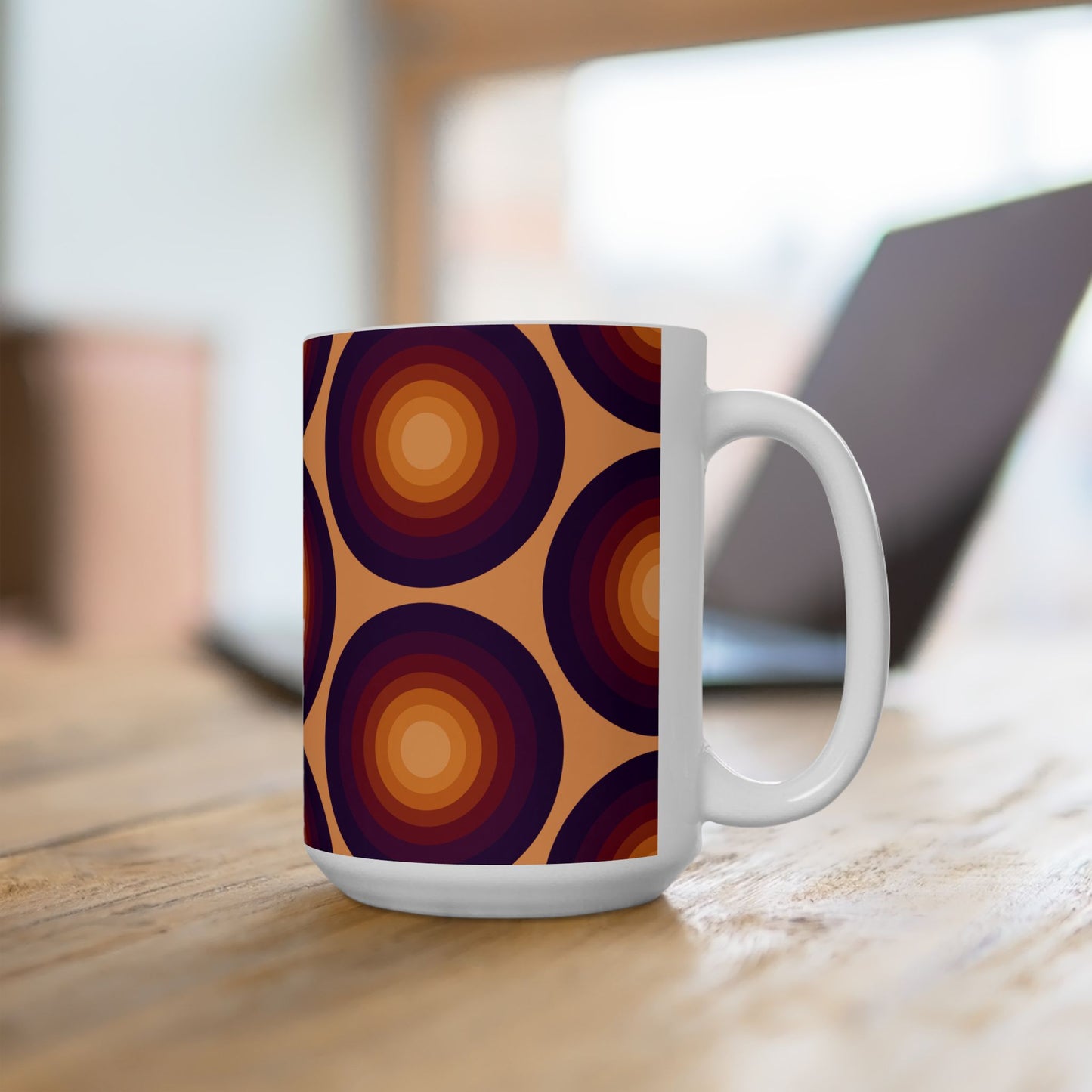 Geo Art Mug – Bold Color, Daily Joy