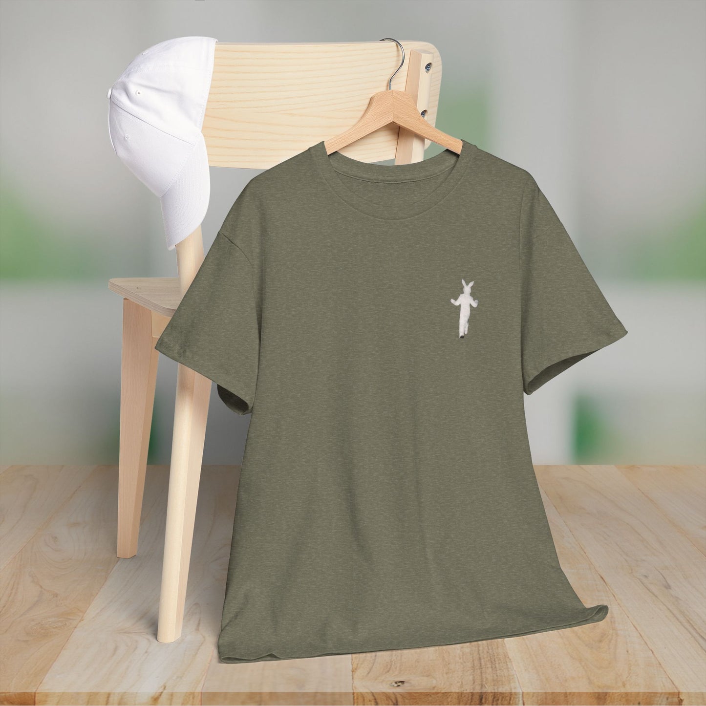 Funny Thug Life 2 Bunny Graphic Tee - Unisex Cotton T-Shirt, Bold Soft Design