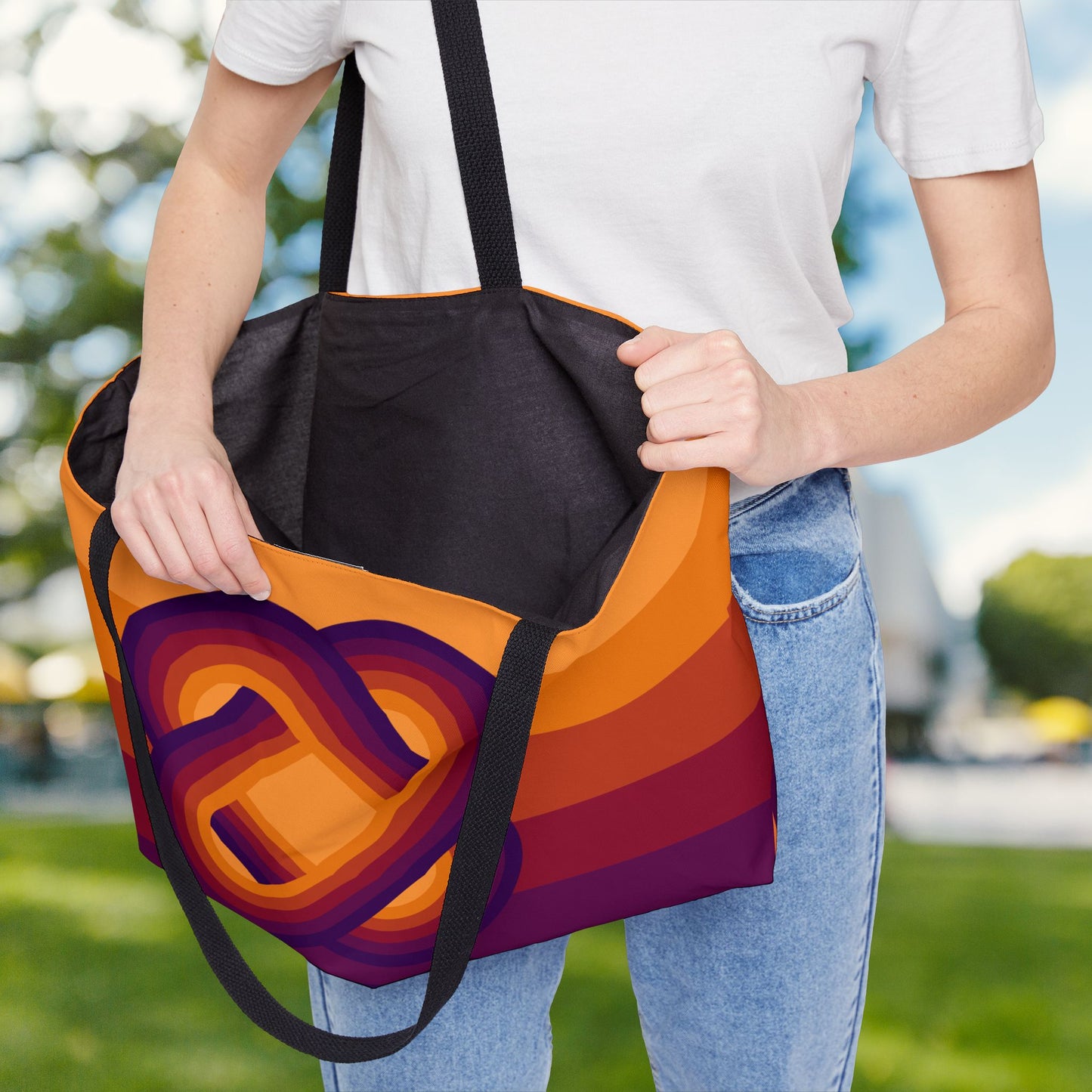 Geometric Art — XL Tote Bag | Carry-All