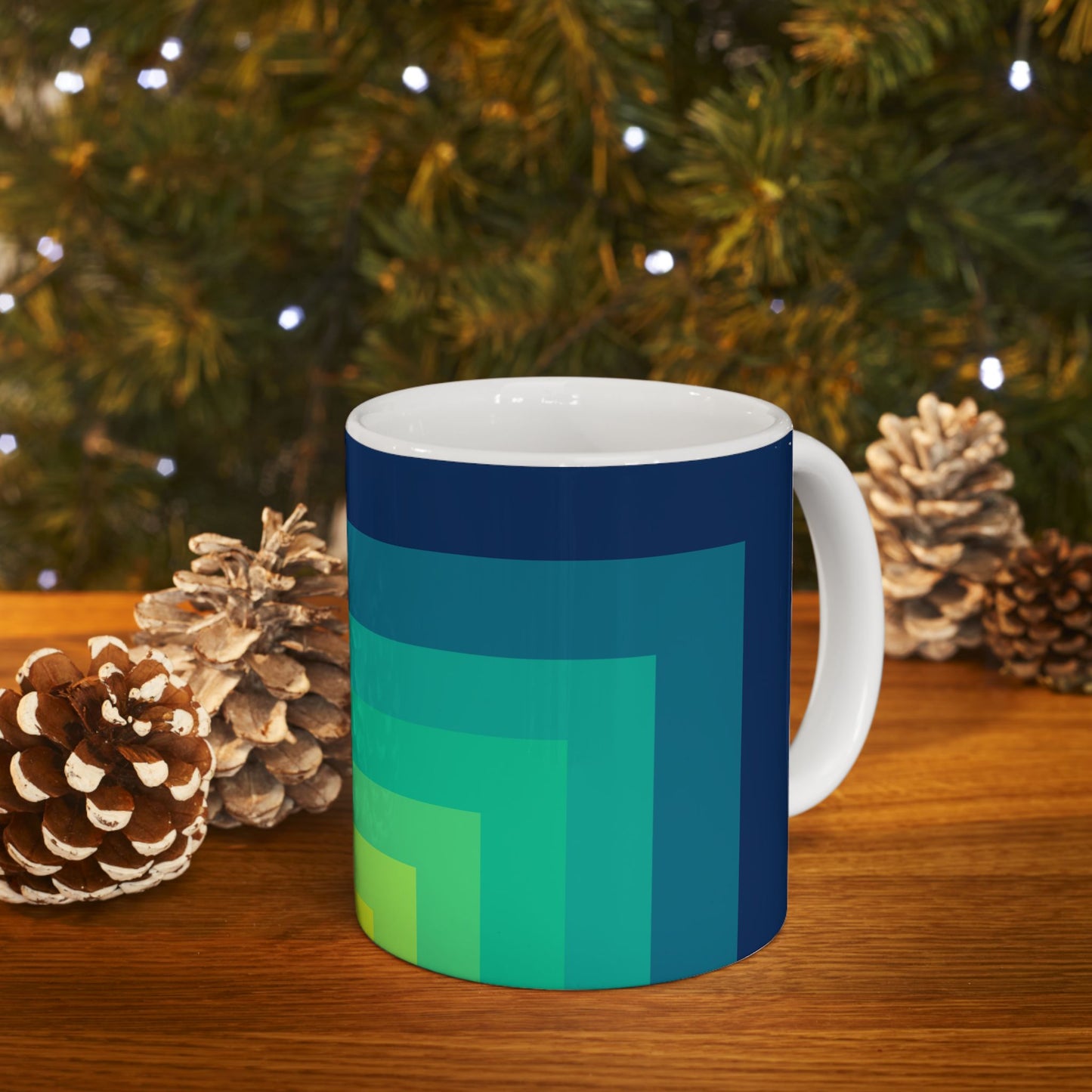 Geo Art Mug – Bold Color, Daily Joy