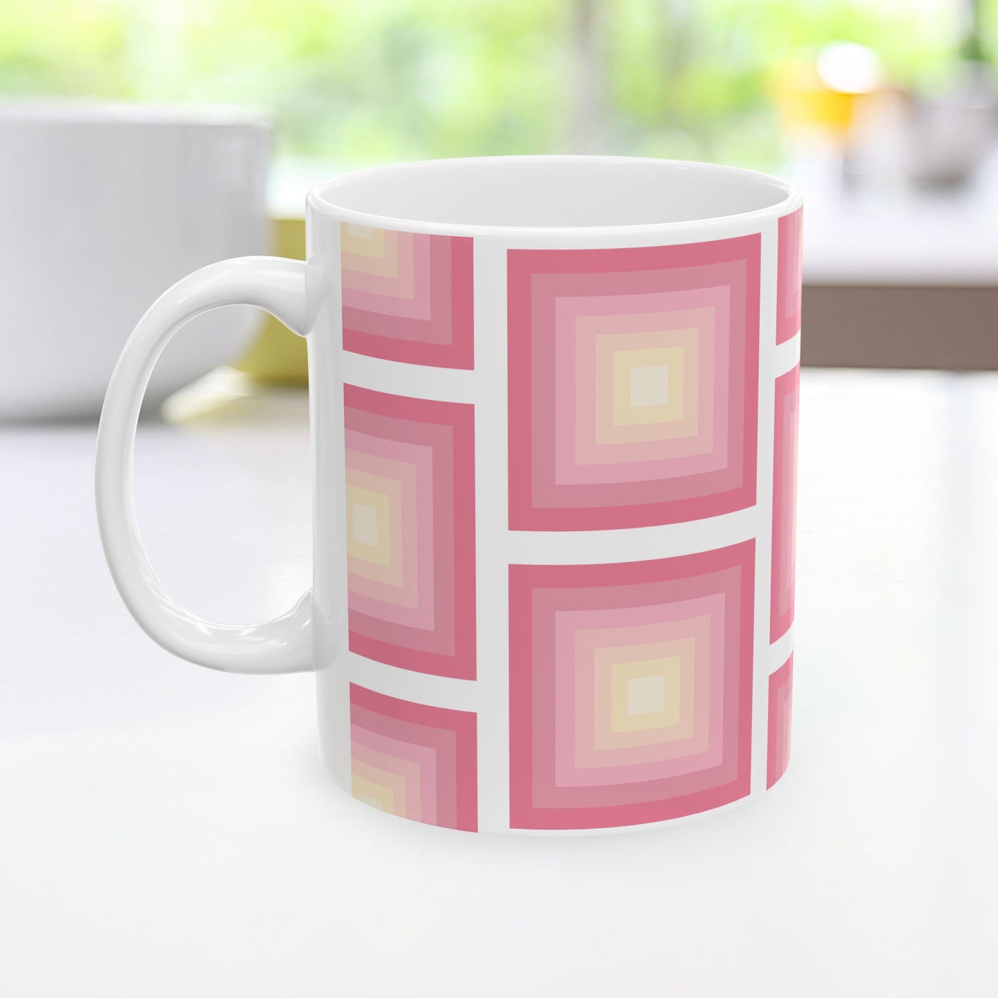 Geo Art Mug – Bold Color, Daily Joy