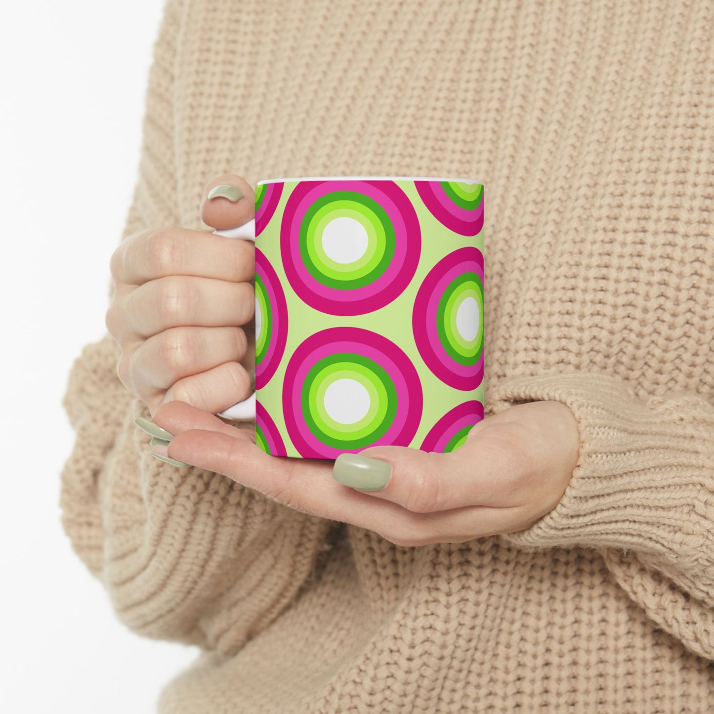 Geo Art Mug – Bold Color, Daily Joy