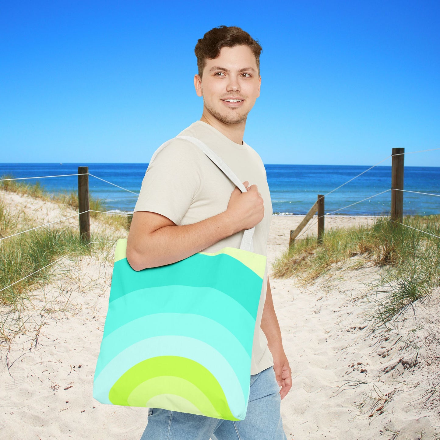 Geo Tote Bag– 3 sizes | Understated Style. Everyday Versatility. Modern Function.