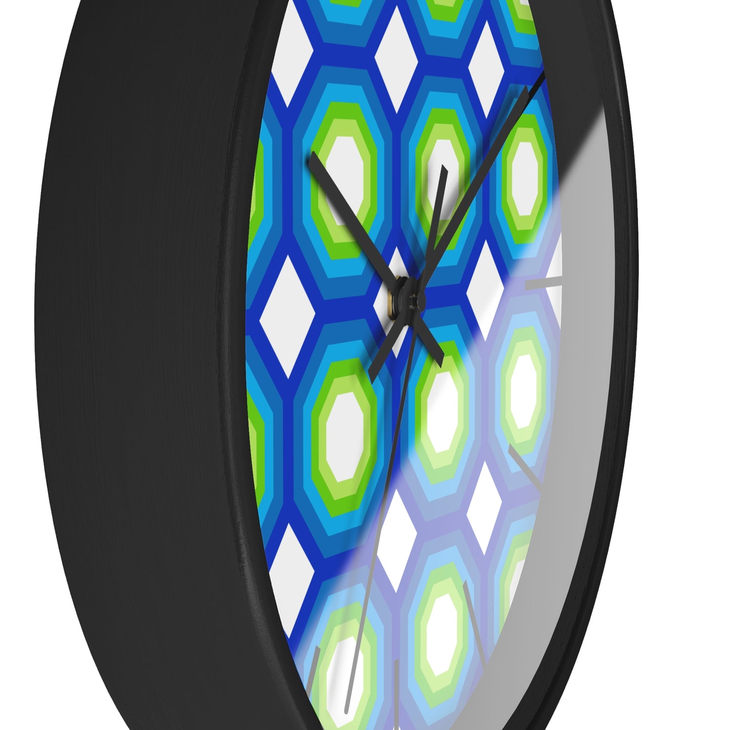 Geometric Art Wall Clock | Bold, Modern, and Right on Time