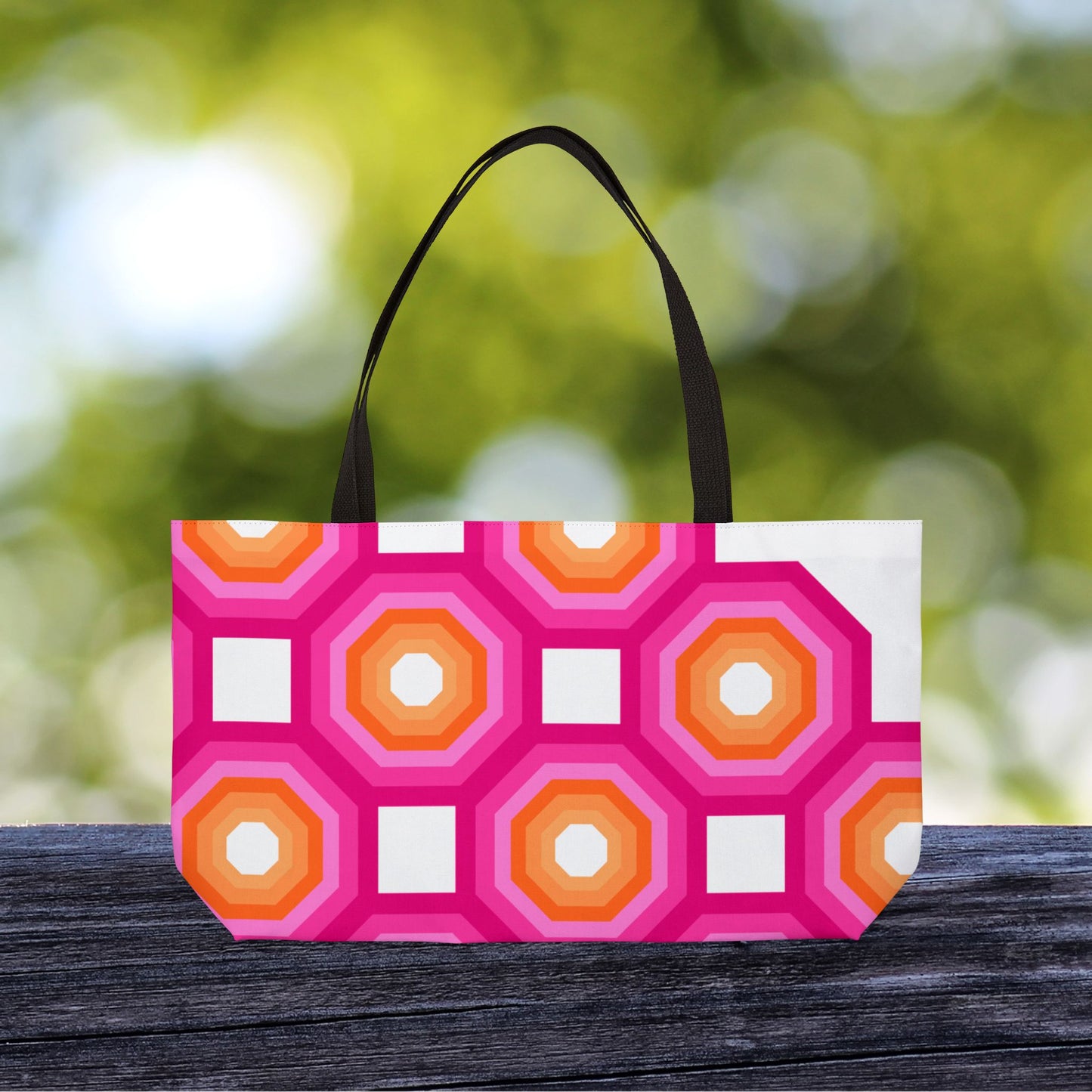 Geometric Art — XL Tote Bag | Carry-All