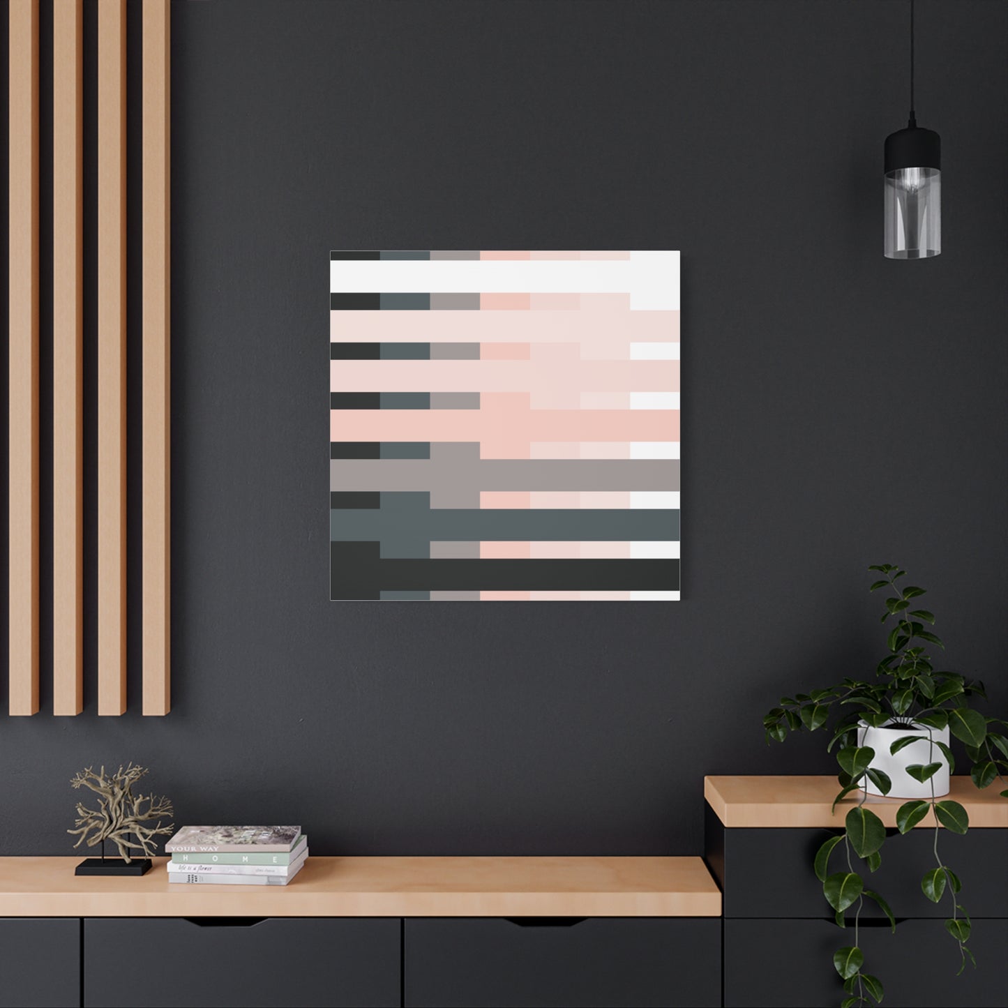 Modern Geometric Canvas Art | Bold Colors, Clean Lines, Creative Energy
