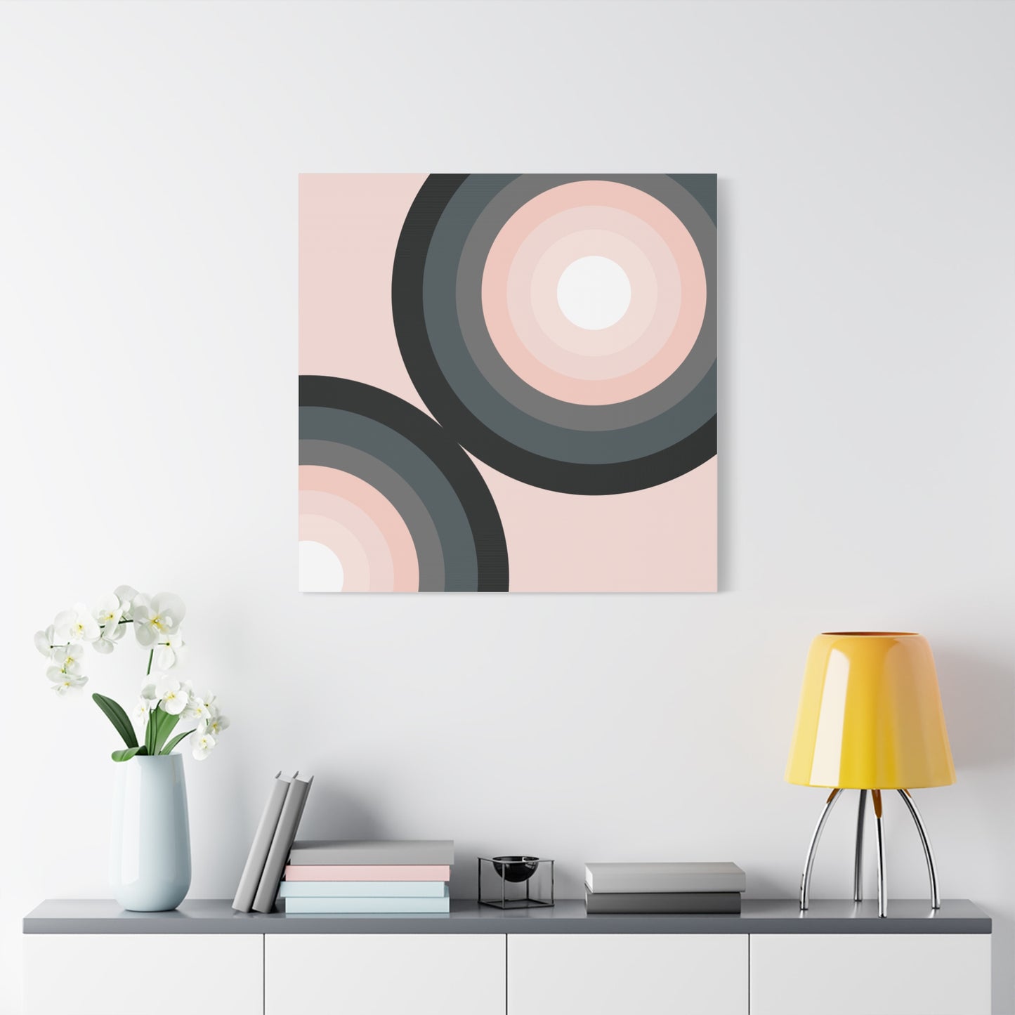 Modern Geometric Canvas Art | Bold Colors, Clean Lines, Creative Energy