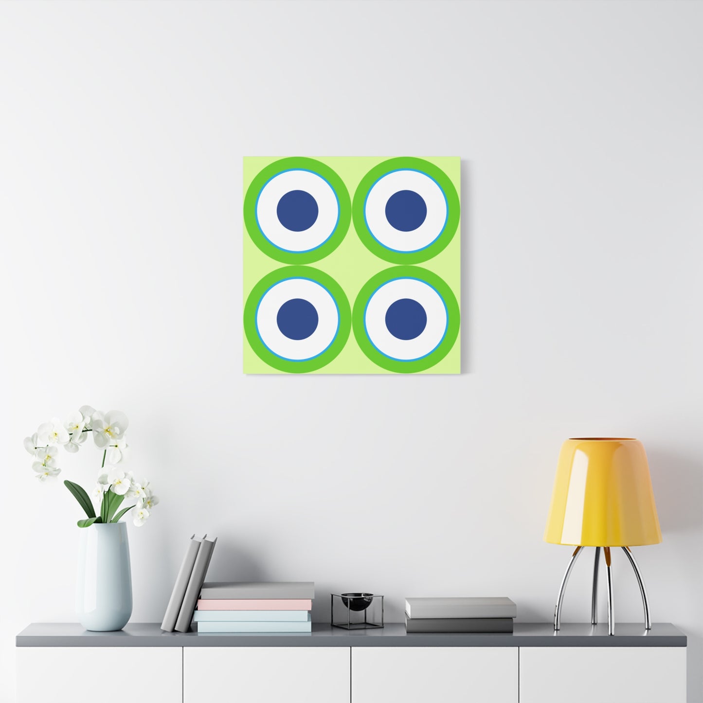 Modern Geometric Canvas Art | Bold Colors, Clean Lines, Creative Energy