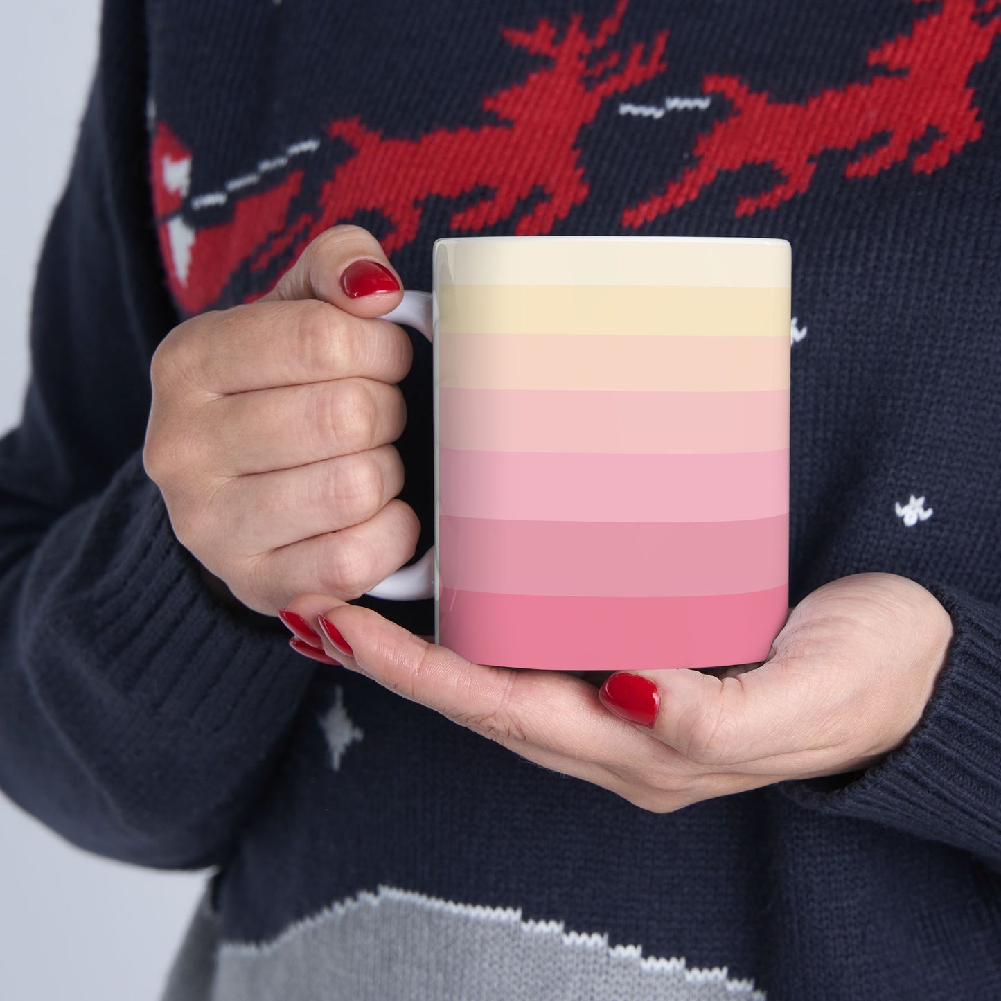 Geo Art Mug – Bold Color, Daily Joy