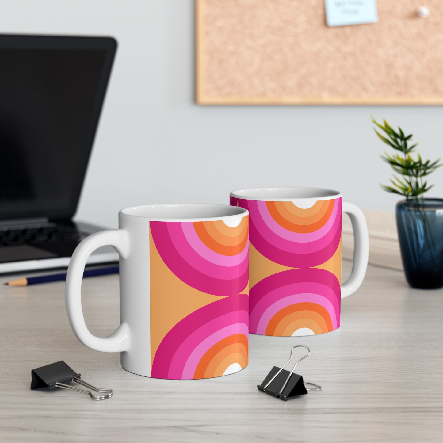 Geo Art Mug – Bold Color, Daily Joy