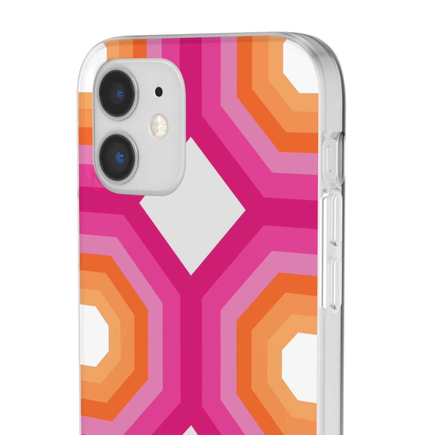 Stylish Geometric Phone Case, Flexible Phone Cover, Unique Modern Design, Perfect Gift, Trendy Accessory, Eco-Friendly Case