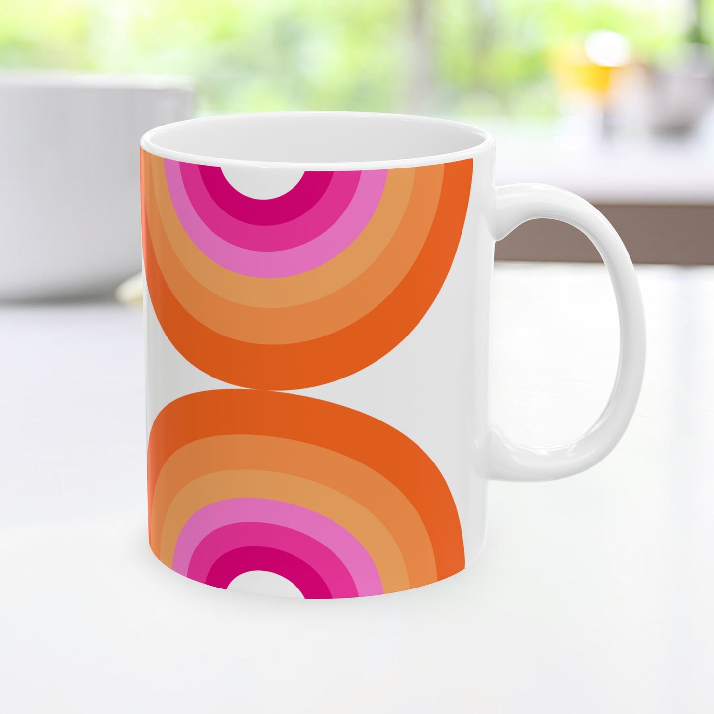 Geo Art Mug – Bold Color, Daily Joy
