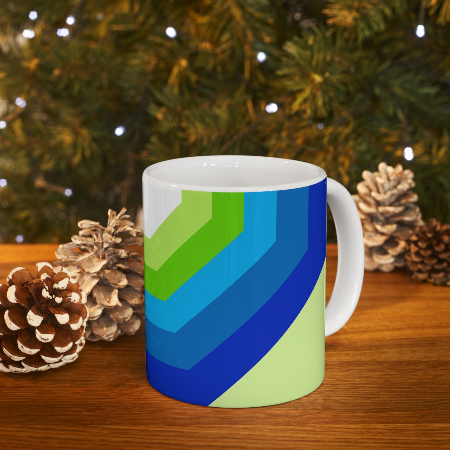 Geo Art Mug – Bold Color, Daily Joy