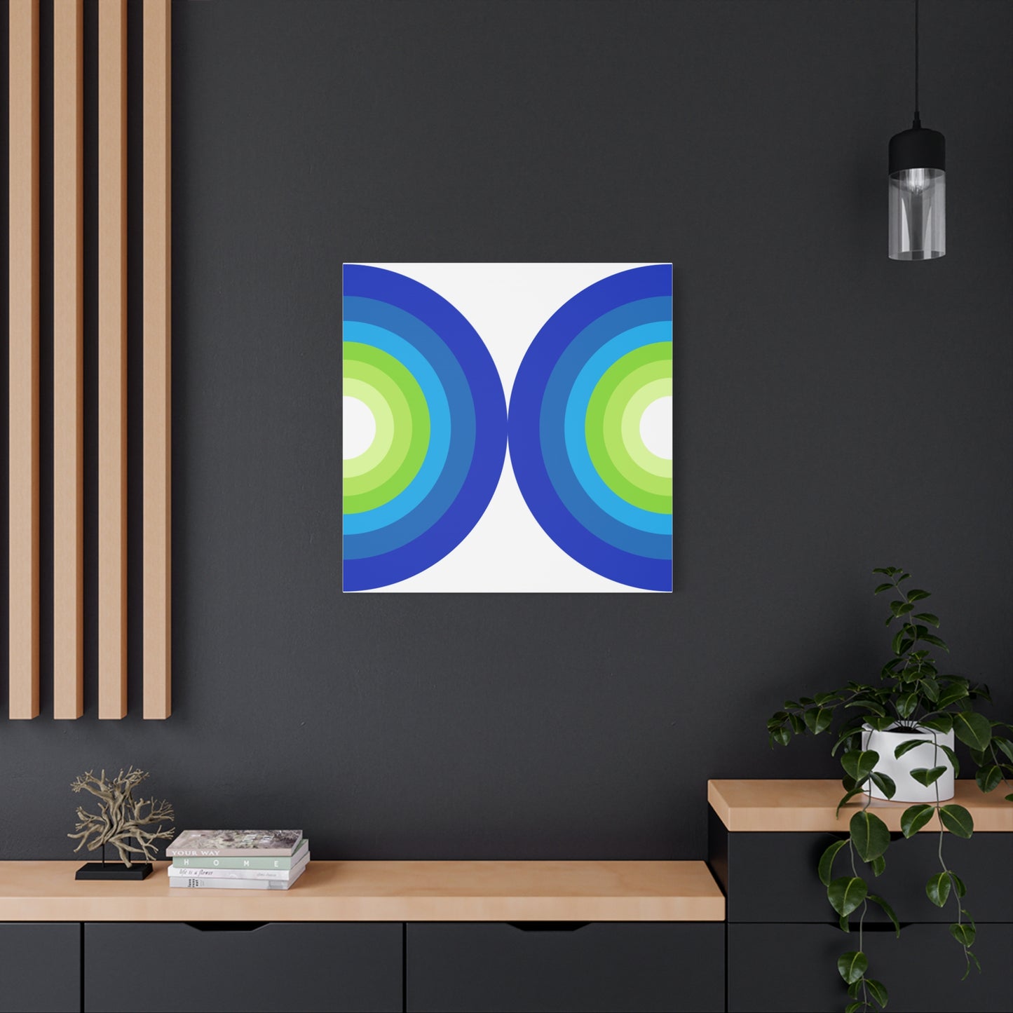 Modern Geometric Canvas Art | Bold Colors, Clean Lines, Creative Energy