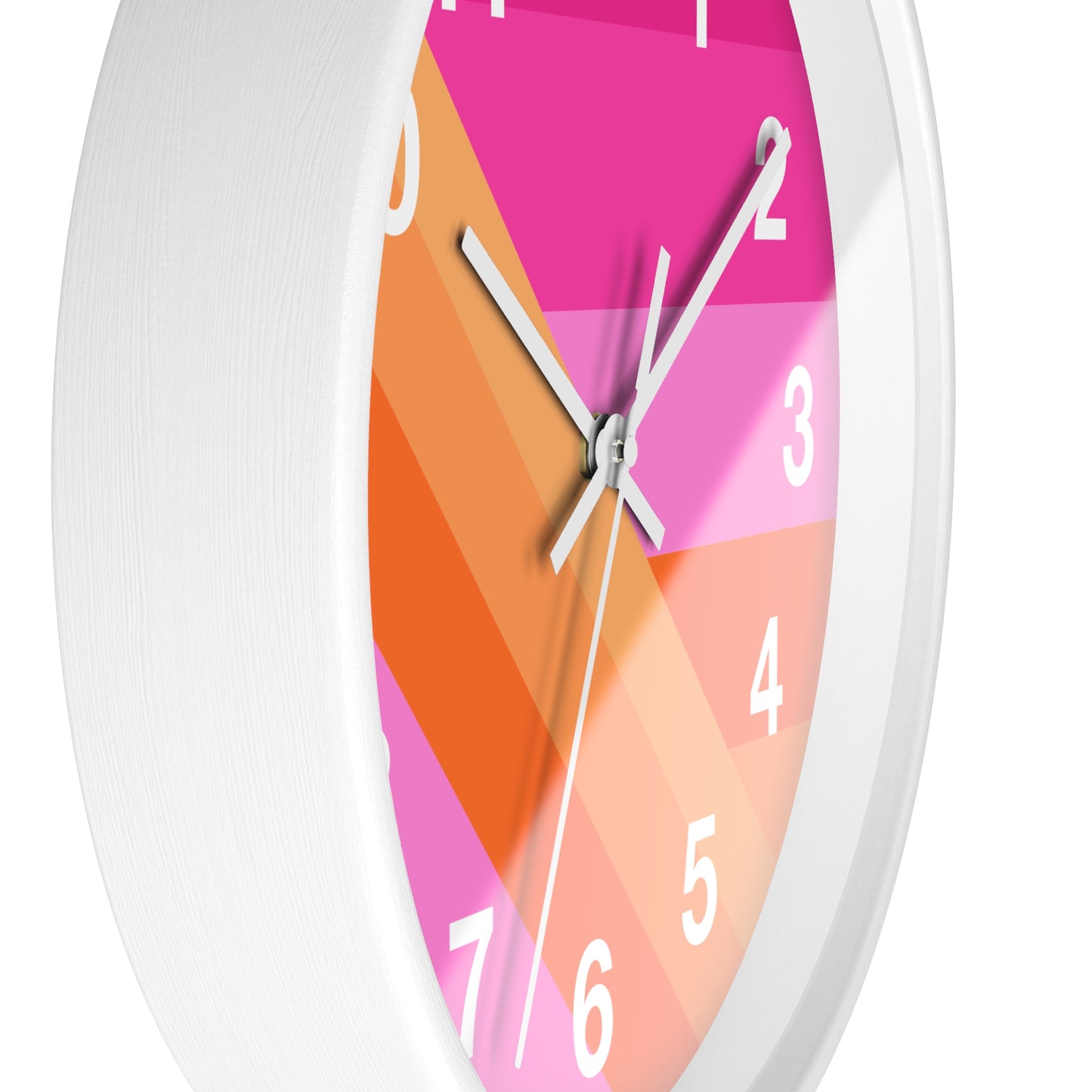 Geometric Art Wall Clock | Bold, Modern, and Right on Time