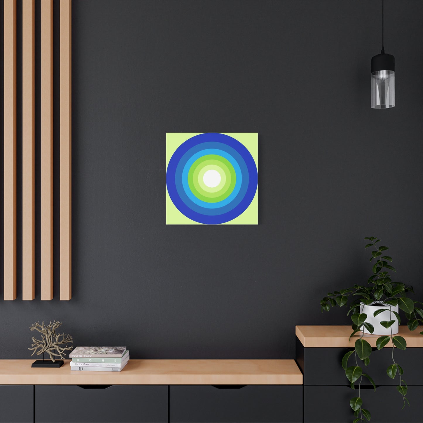 Modern Geometric Canvas Art | Bold Colors, Clean Lines, Creative Energy