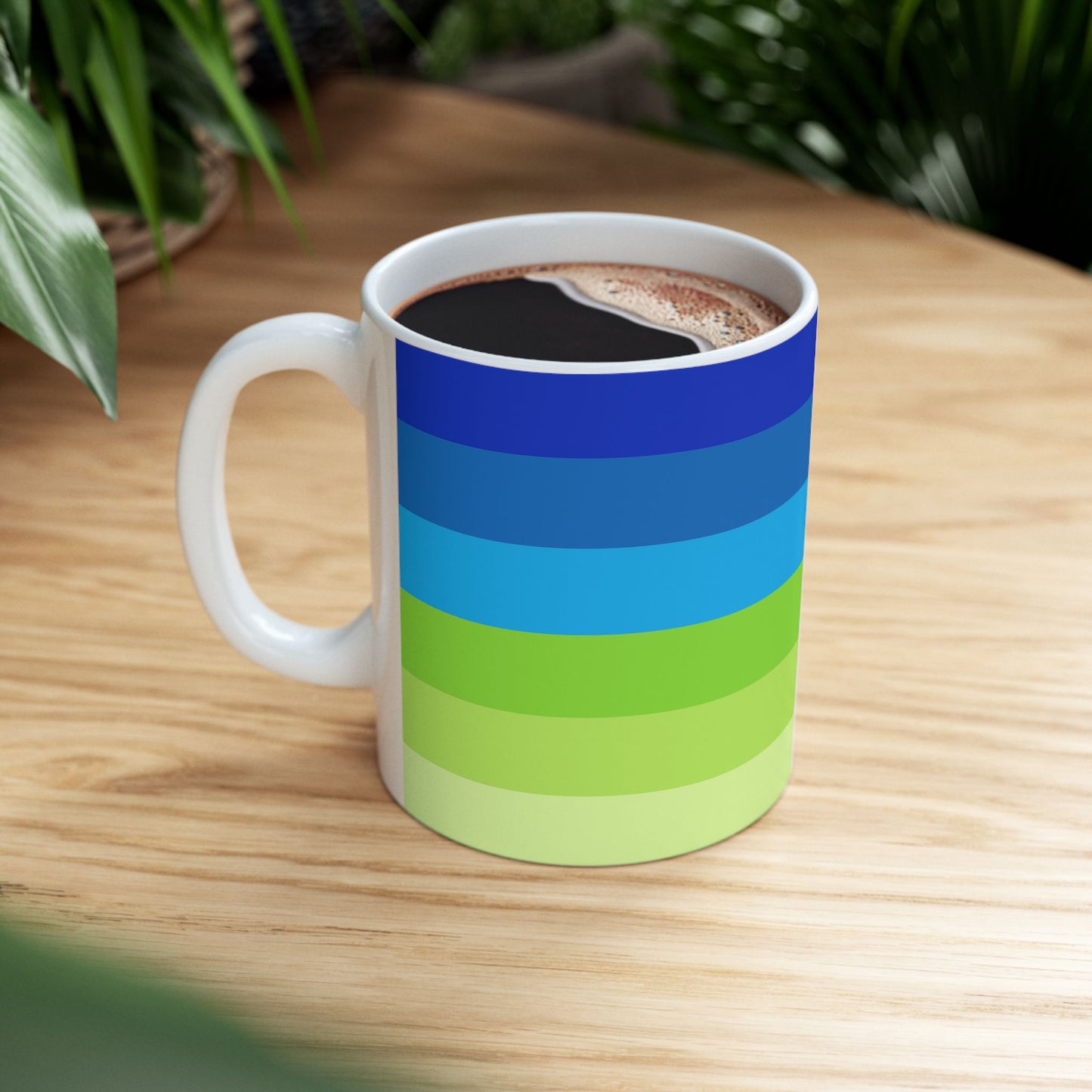 Geo Art Mug – Bold Color, Daily Joy