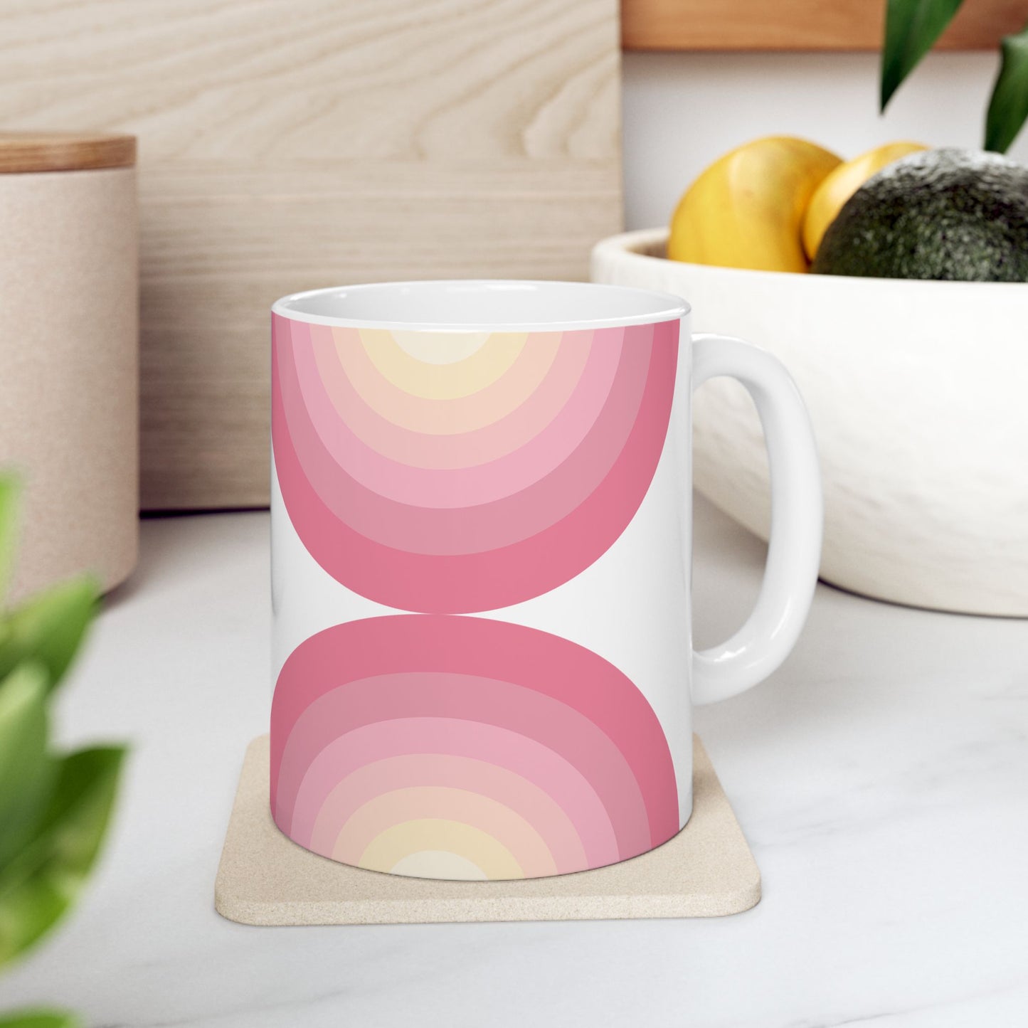 Geo Art Mug – Bold Color, Daily Joy