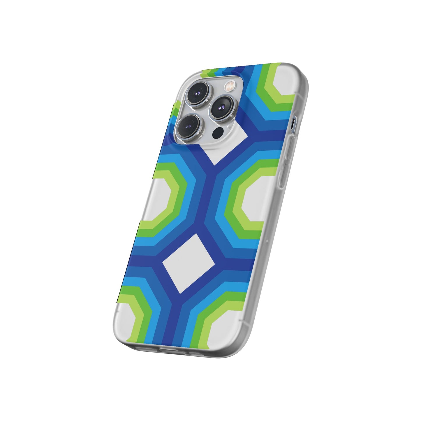 Stylish Geometric Phone Case, Flexible Phone Cover, Unique Modern Design, Perfect Gift, Trendy Accessory, Eco-Friendly Case