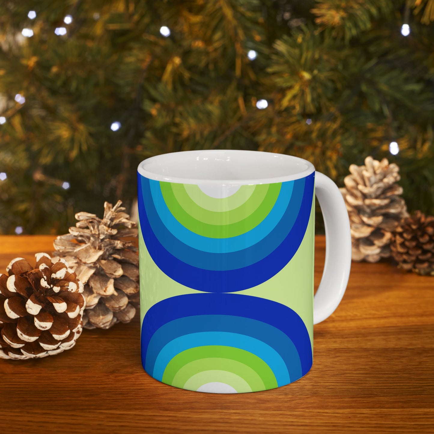 Geo Art Mug – Bold Color, Daily Joy