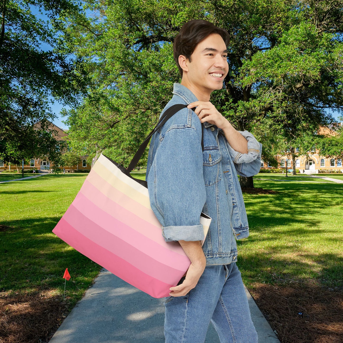 Geo Art XL Tote — XL Tote Bag | Carry-All | Bold Design. Spacious Style. Retro-Boho Vibes.