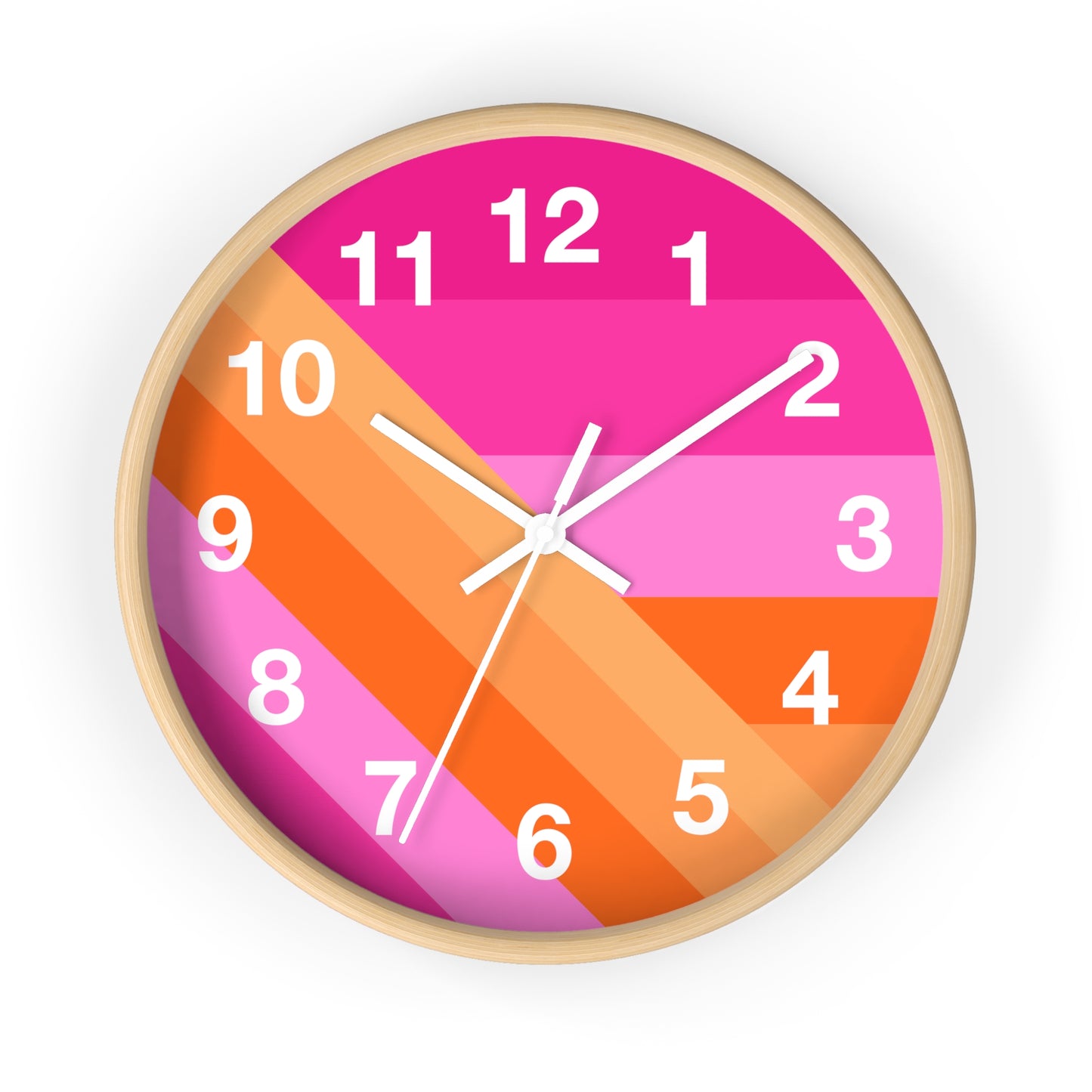 Geometric Art Wall Clock | Bold, Modern, and Right on Time