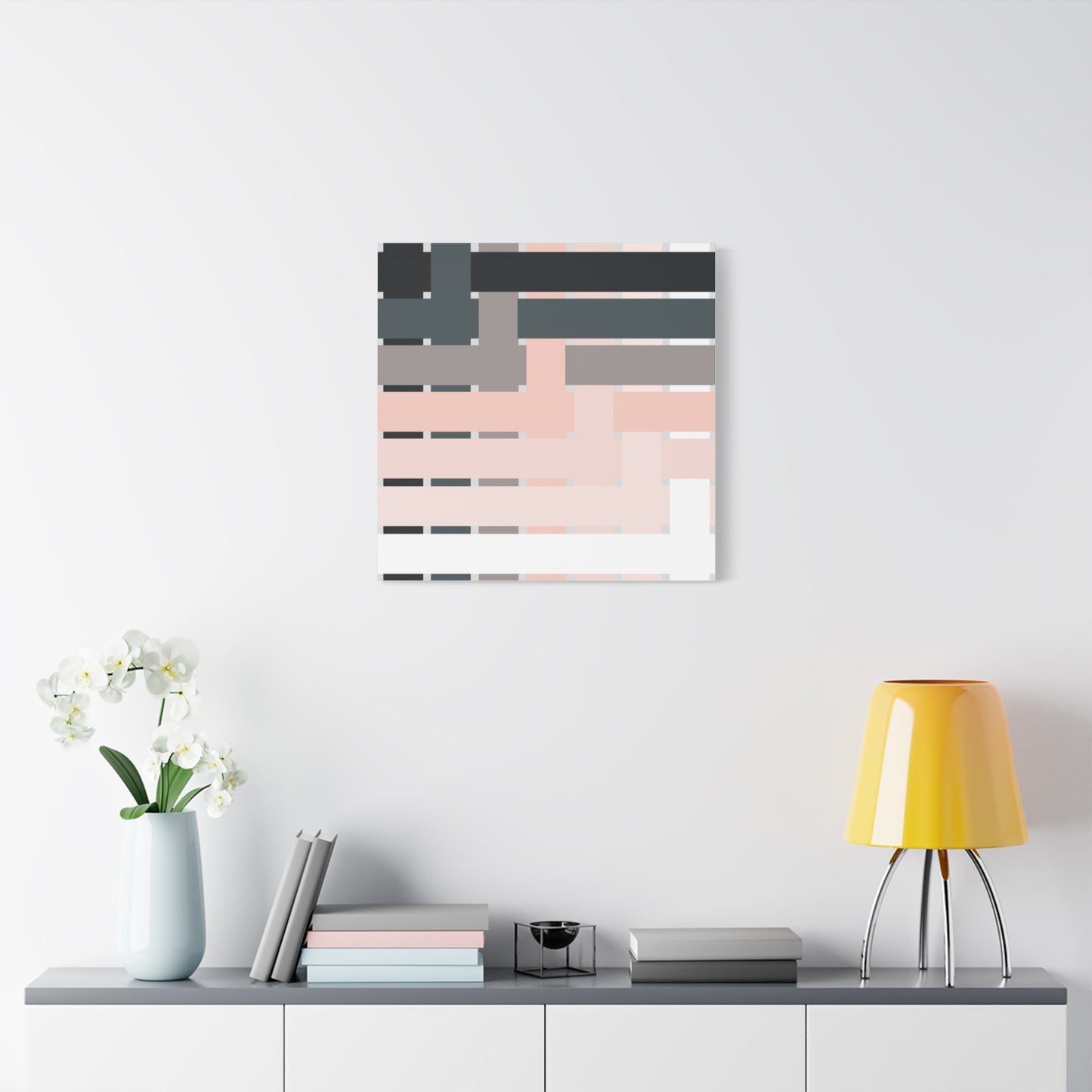Modern Geometric Canvas Art | Bold Colors, Clean Lines, Creative Energy