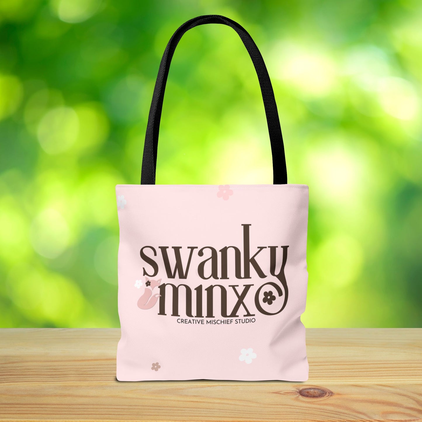 Swanky Minx Creative Mischief Studio Logo Tote Bag