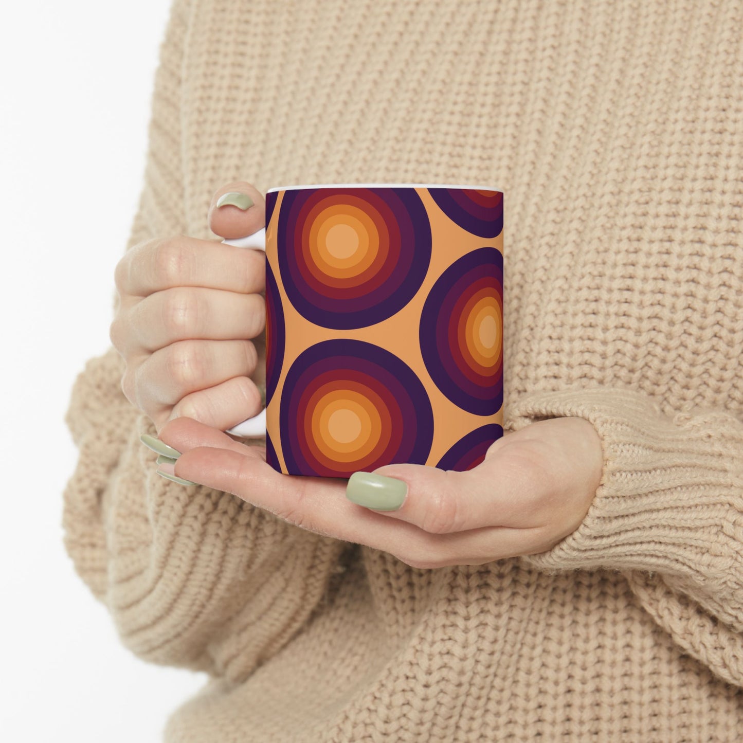 Geo Art Mug – Bold Color, Daily Joy