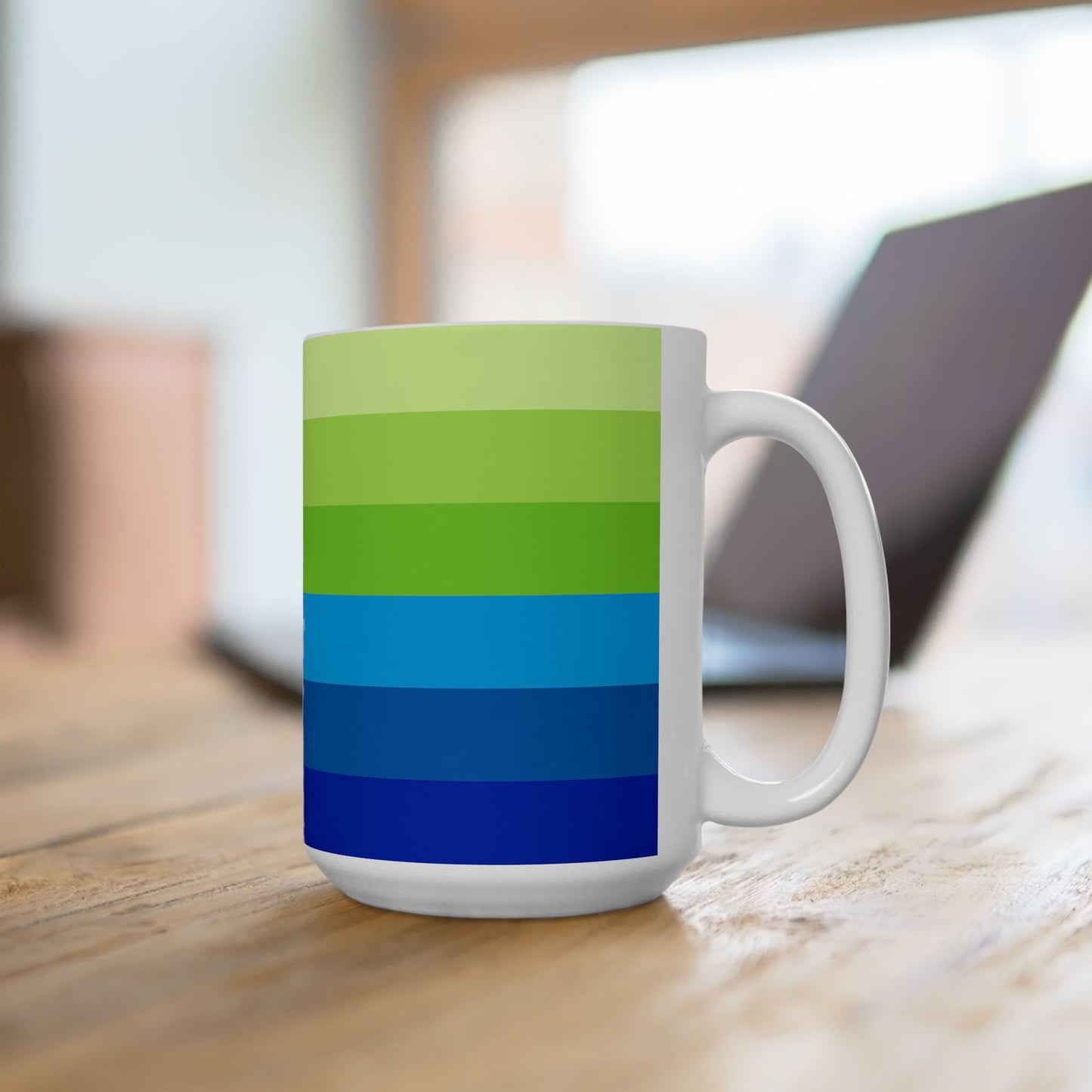Geo Art Mug – Bold Color, Daily Joy