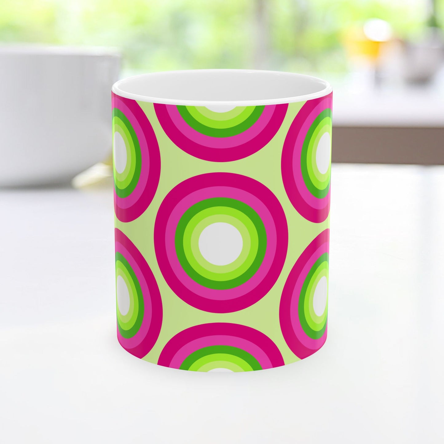Geo Art Mug – Bold Color, Daily Joy