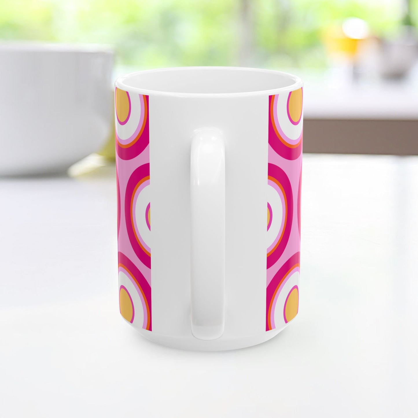 Geo Art Mug – Bold Color, Daily Joy