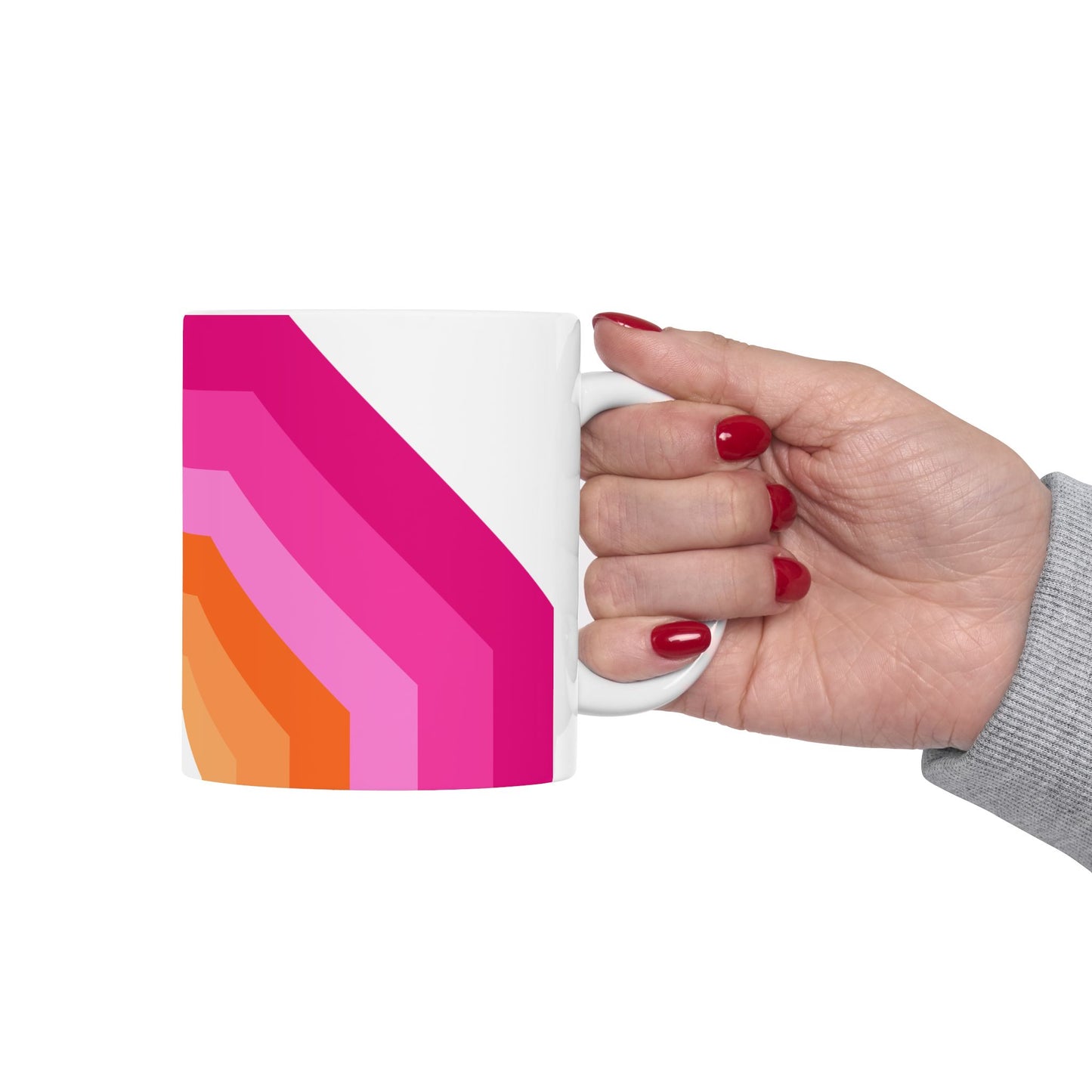 Geo Art Mug – Bold Color, Daily Joy