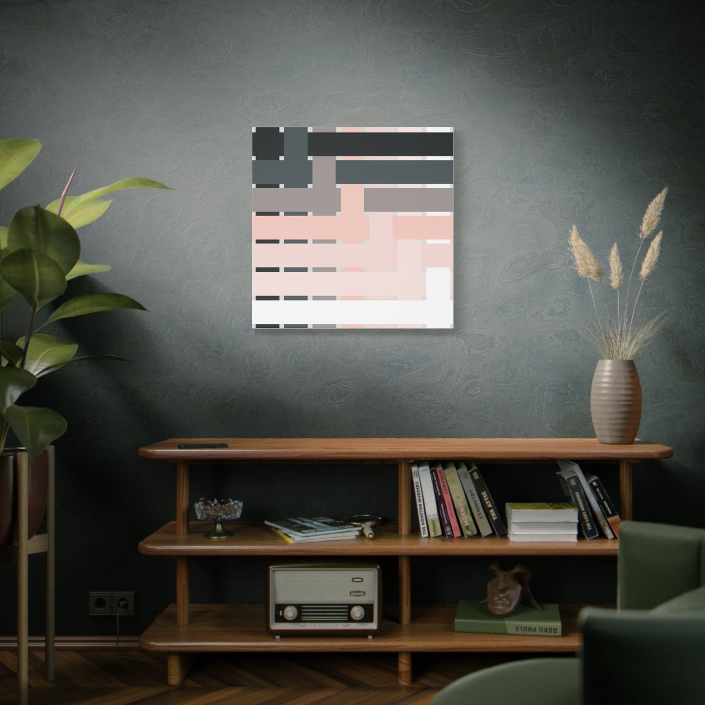 Modern Geometric Canvas Art | Bold Colors, Clean Lines, Creative Energy