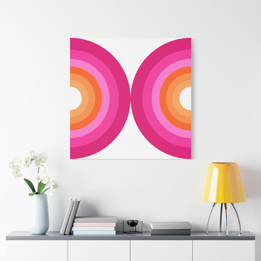 Modern Geometric Canvas Art | Bold Colors, Clean Lines, Creative Energy