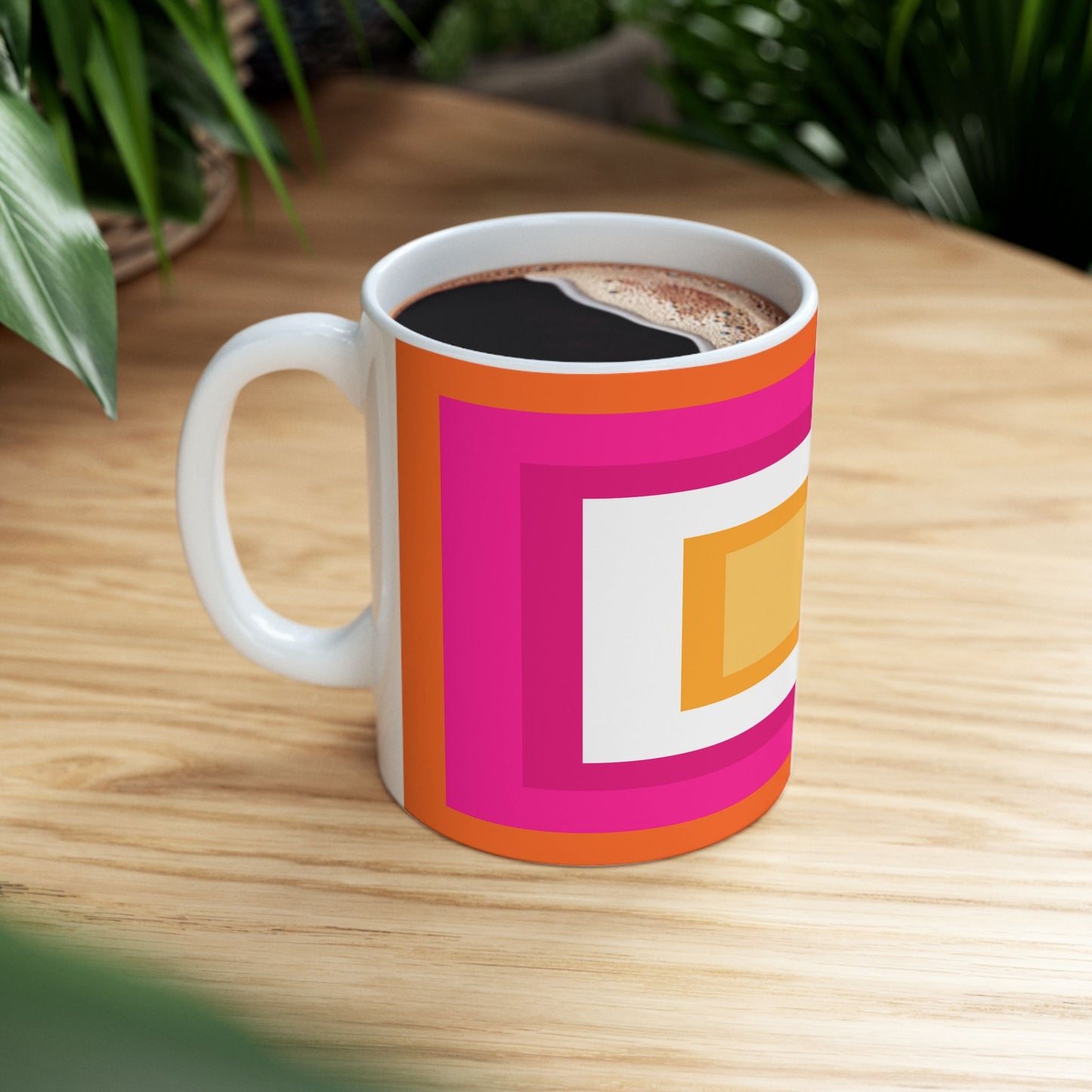 Geo Art Mug – Bold Color, Daily Joy