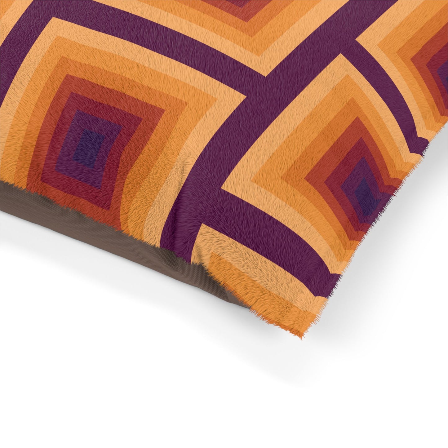 Geo Design Pet Bed – Where Style Meets Snuggle