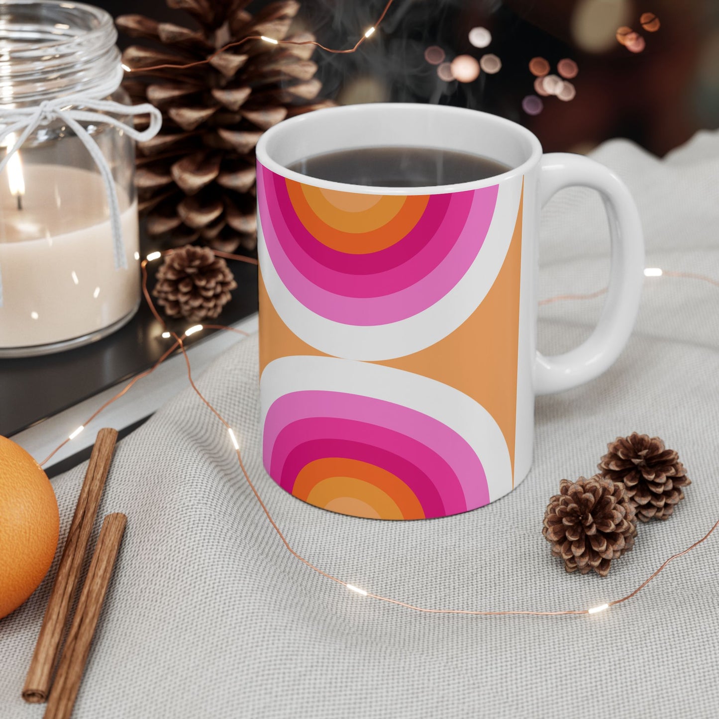 Geo Art Mug – Bold Color, Daily Joy