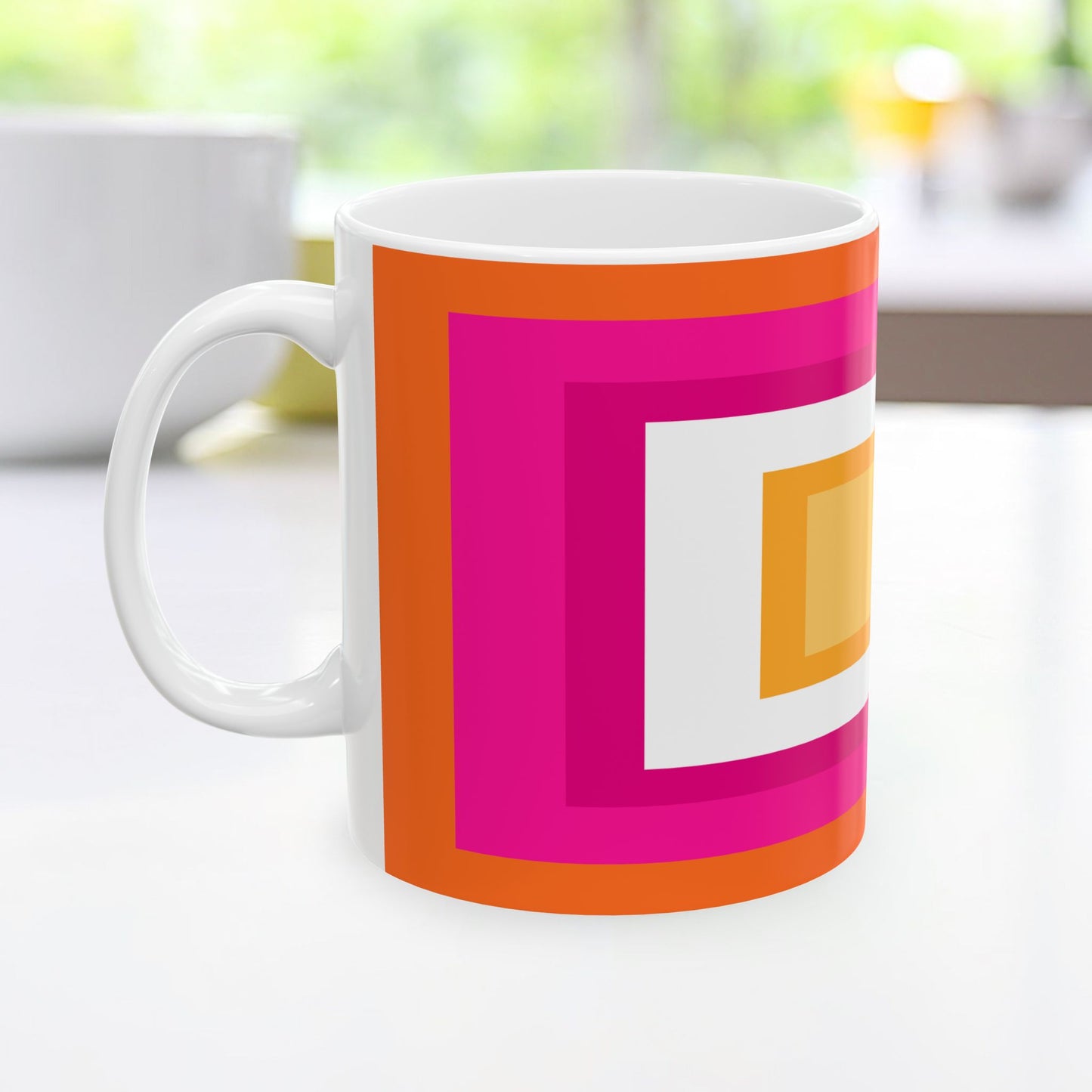 Geo Art Mug – Bold Color, Daily Joy